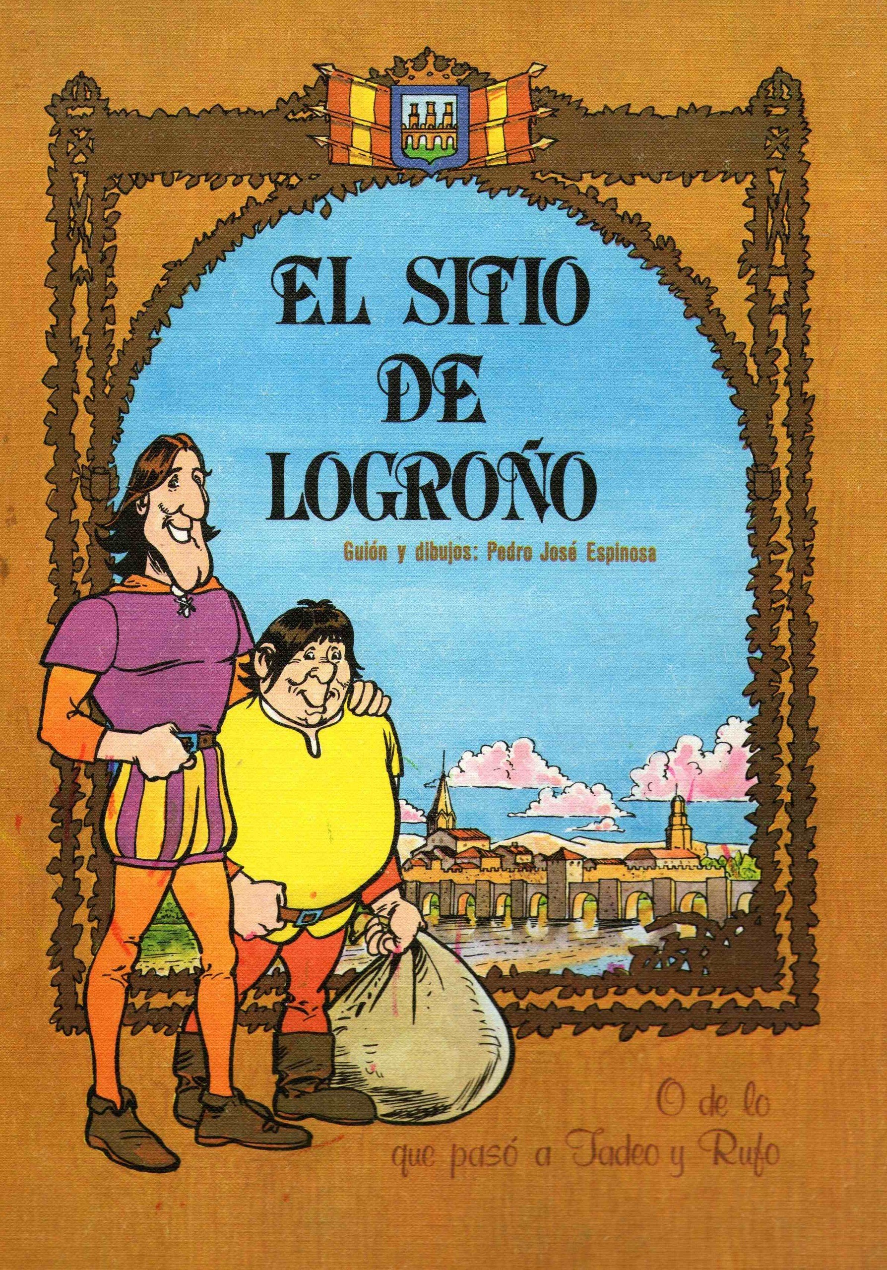 Portada ampliada de EL SITIO DE LOGROÑO