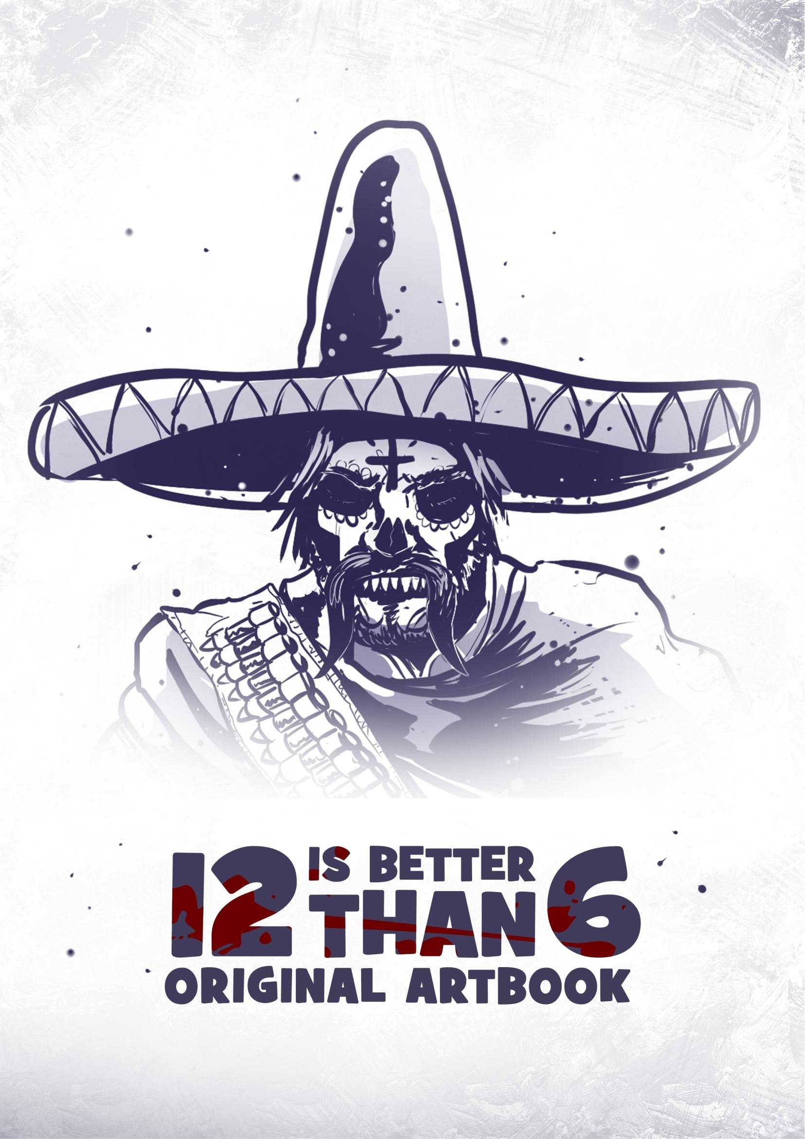 Portada ampliada de 12 is better than 6 Original Artbook
