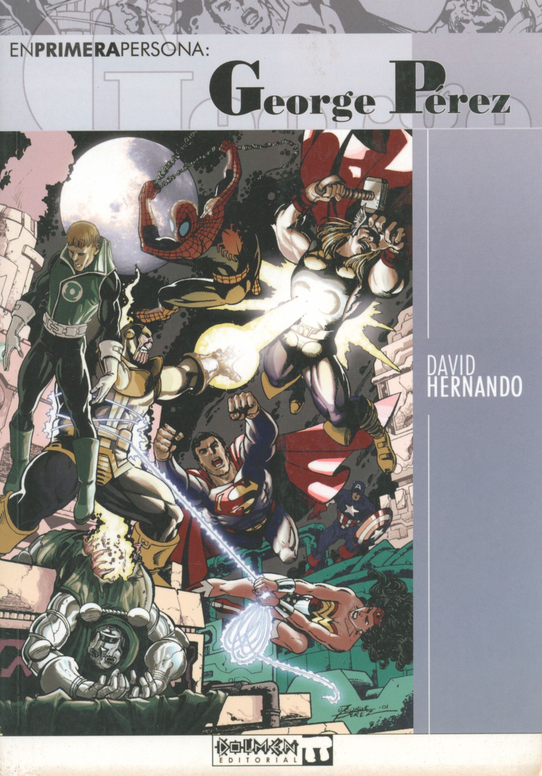 Portada ampliada de George Perez