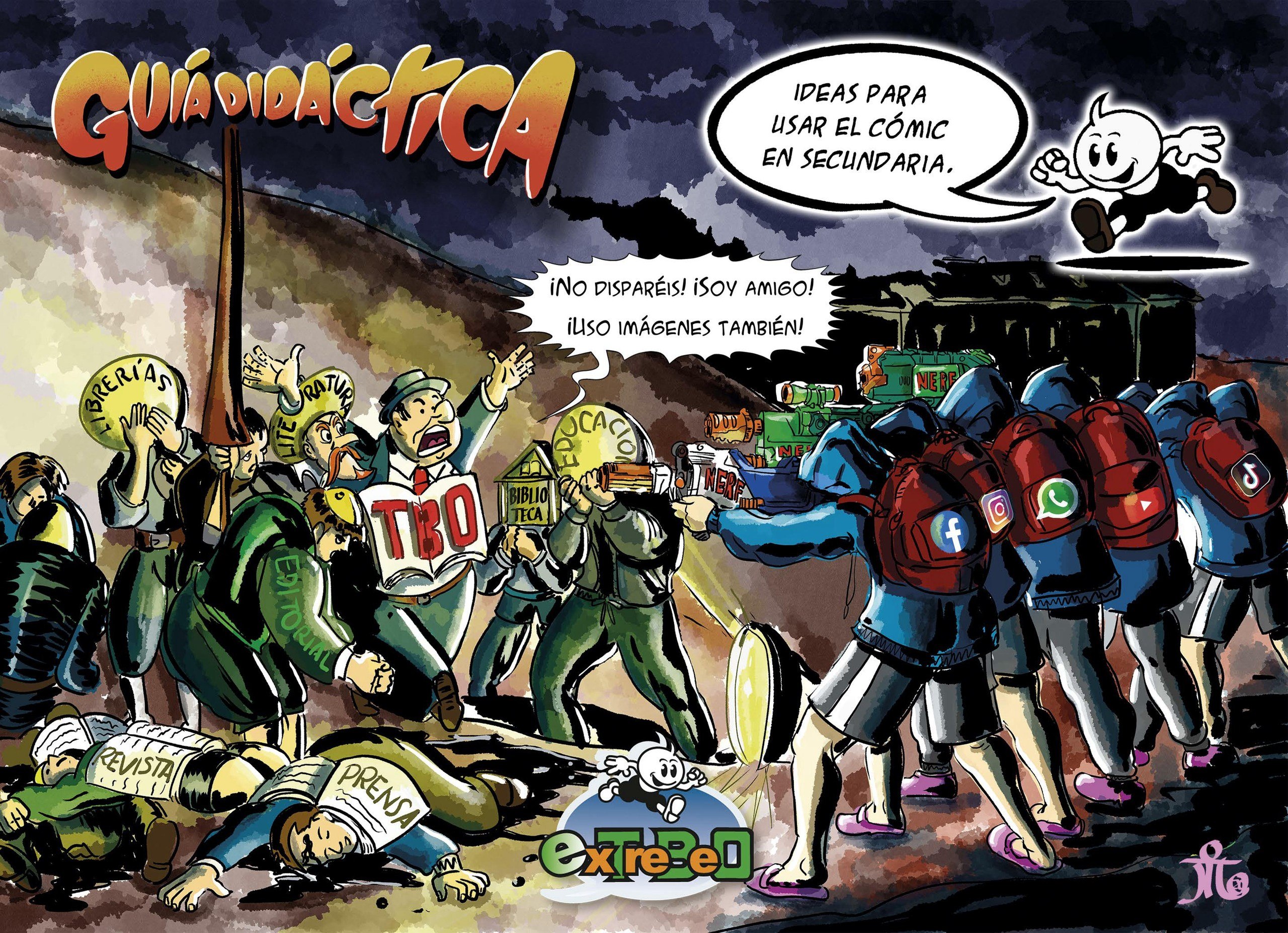 Portada ampliada de QuixoteCómic