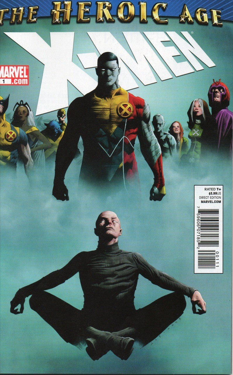Portada ampliada de THE HEROIC AGE X-MEN