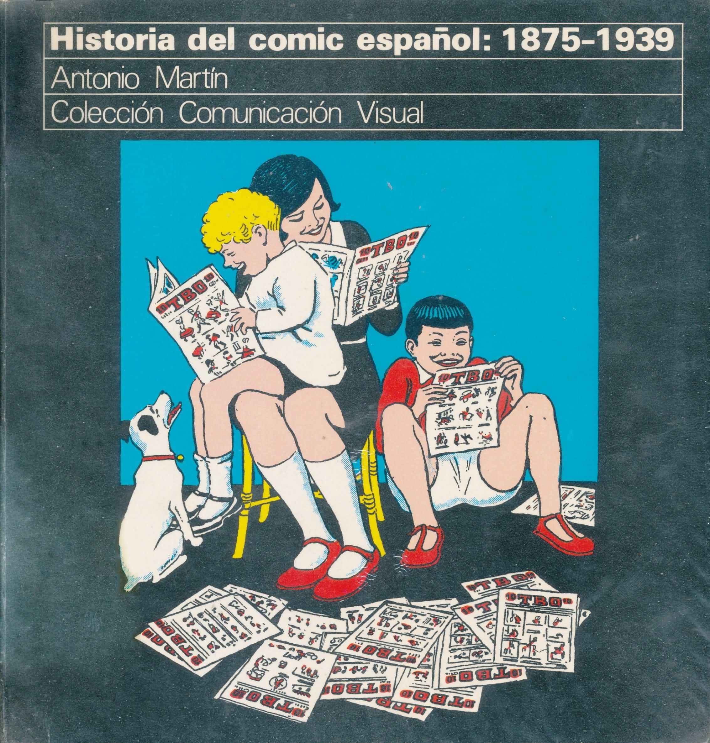 Portada ampliada de Historia del comic español: 1875-1939