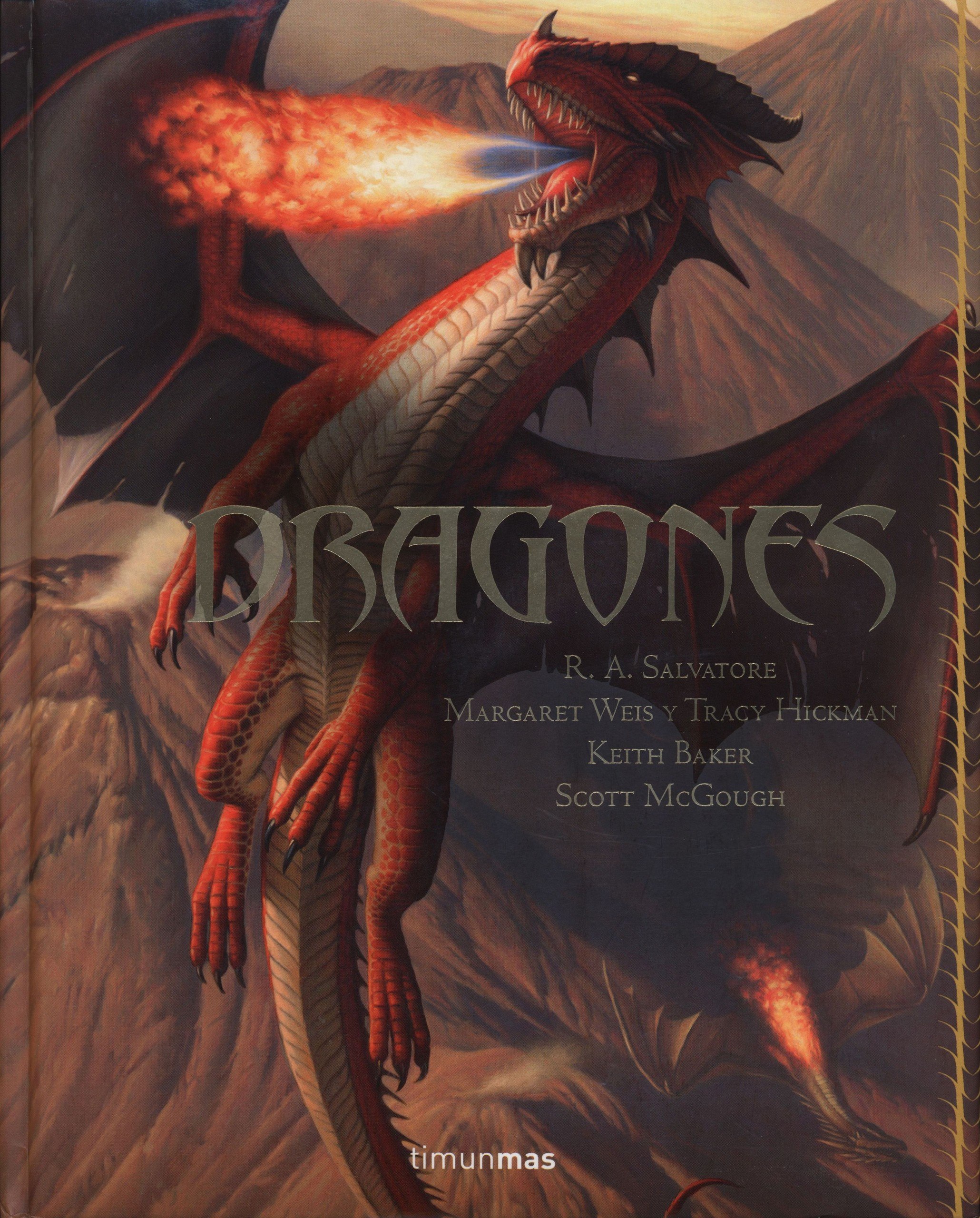 Portada ampliada de DRAGONES