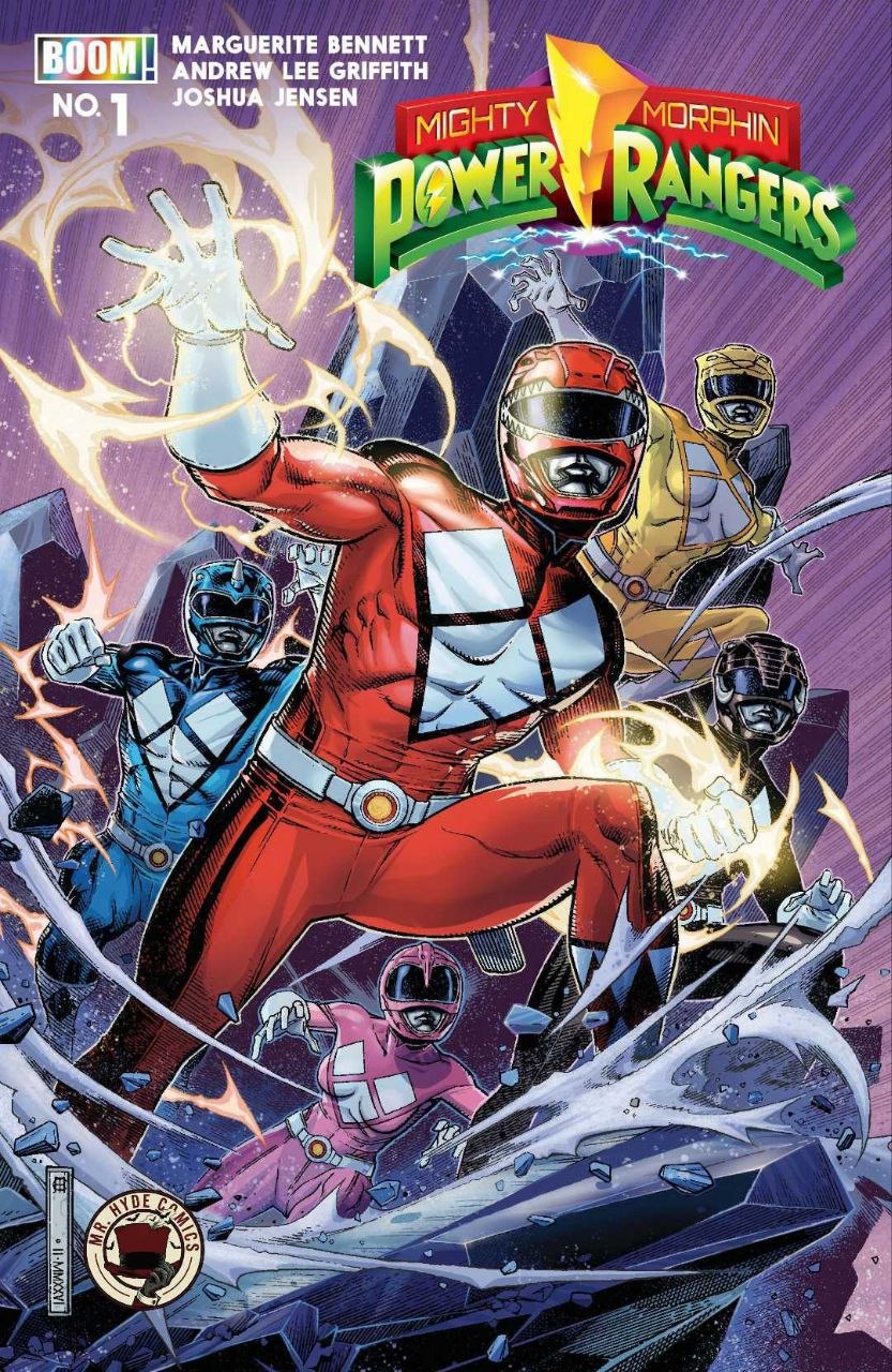 Portada ampliada de Mighty Morphin Power Rangers