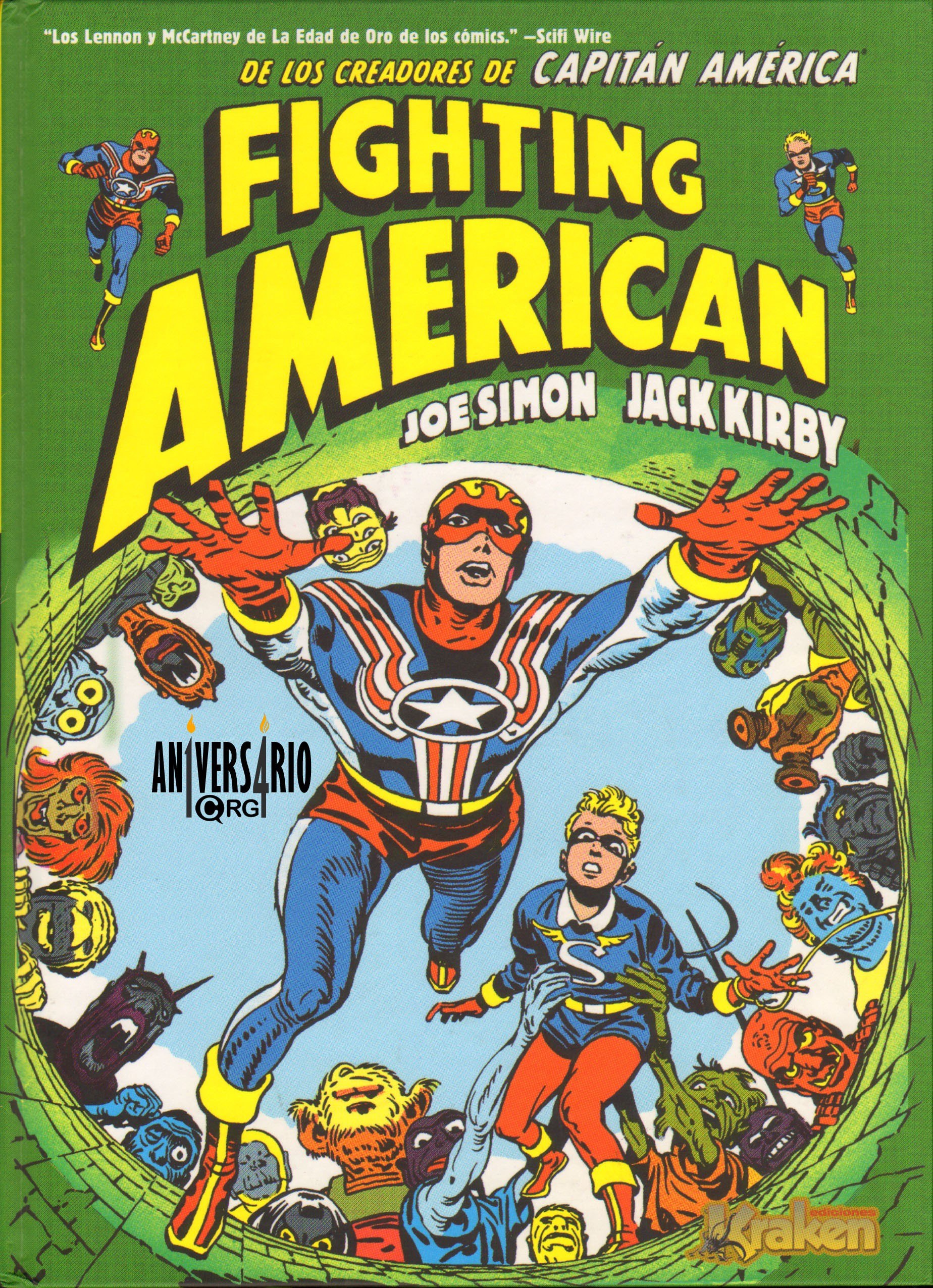 Portada ampliada de FIGHTING AMERICAN