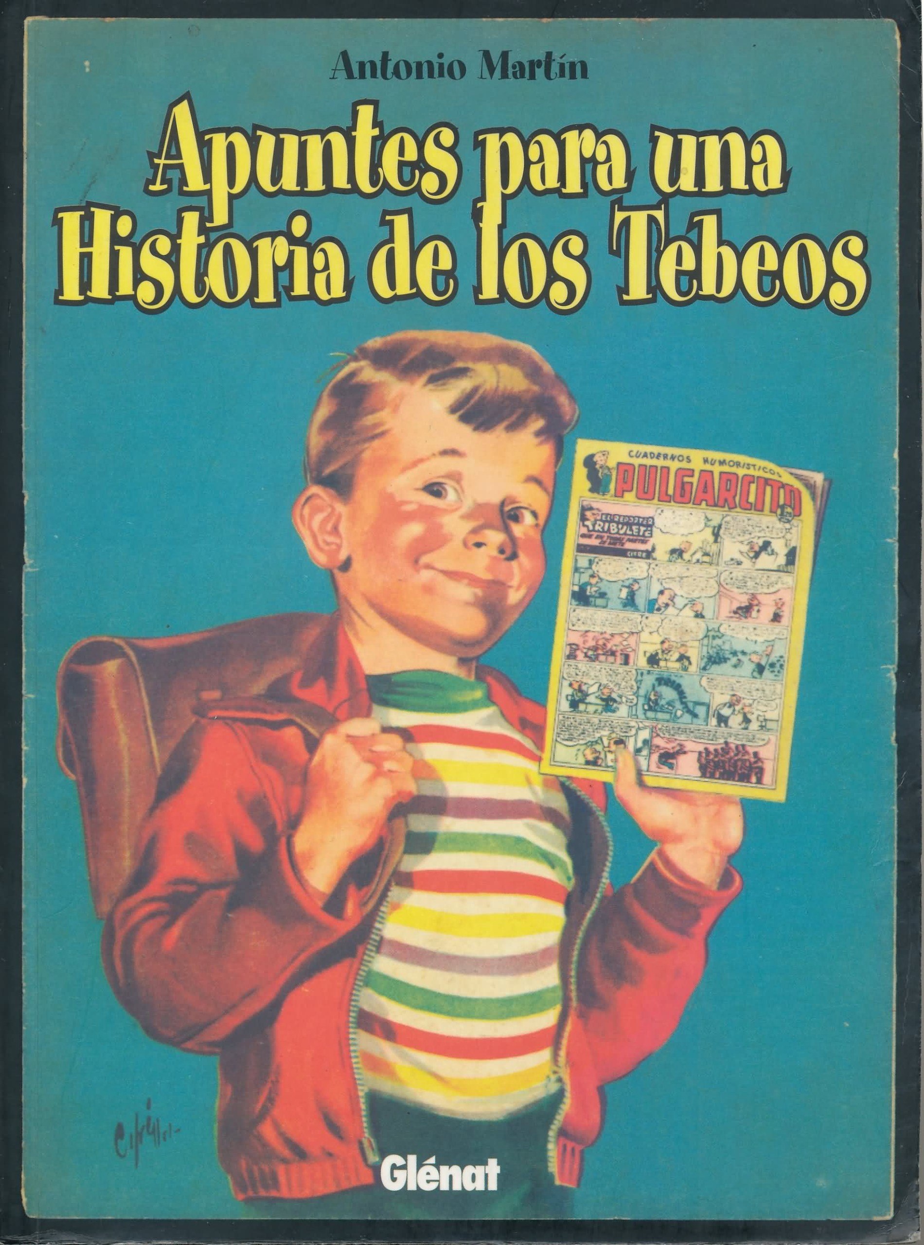 Portada ampliada de Apuntes para una Historia de los Tebeos