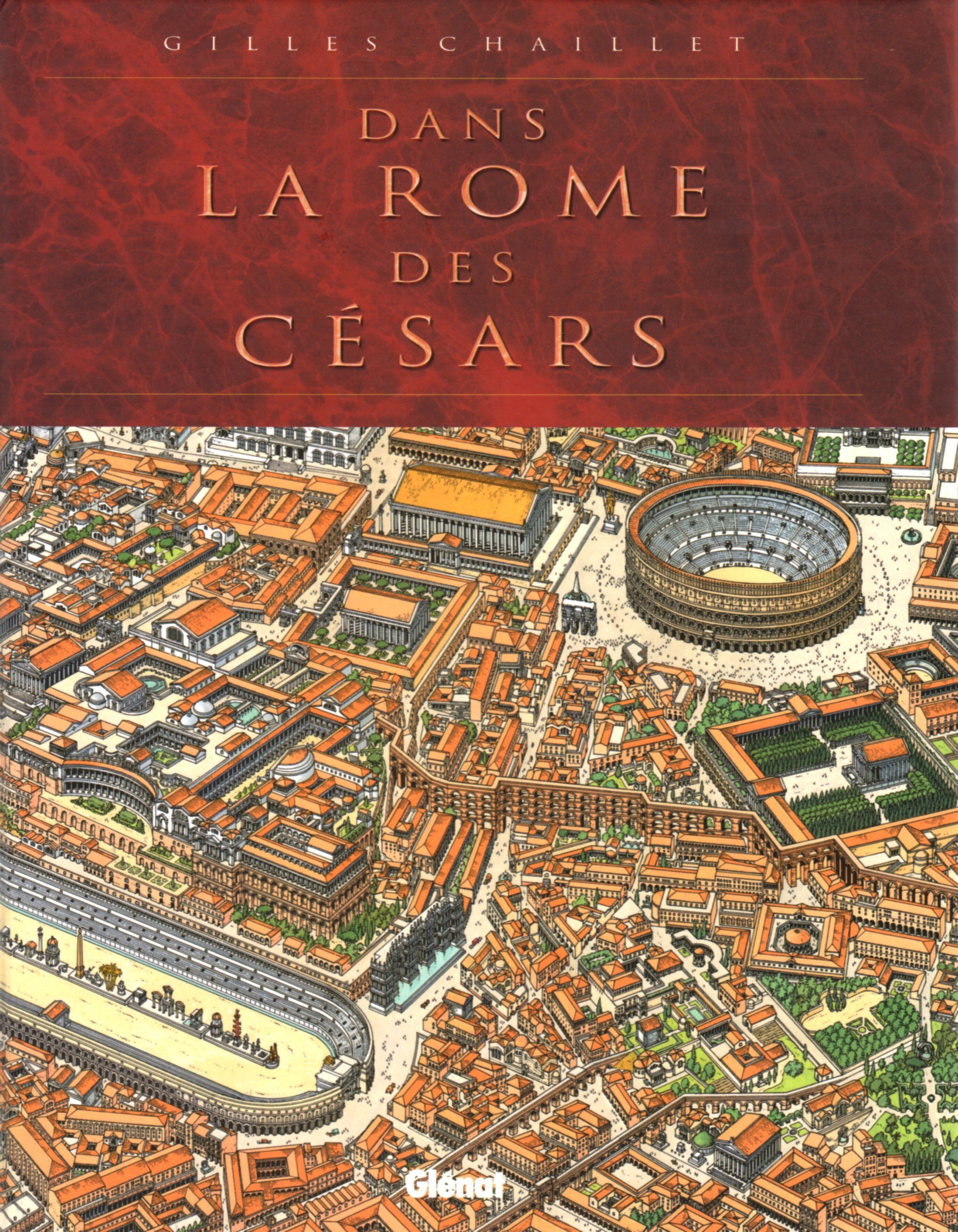 Portada ampliada de DANS LA ROME DES CÉSARS