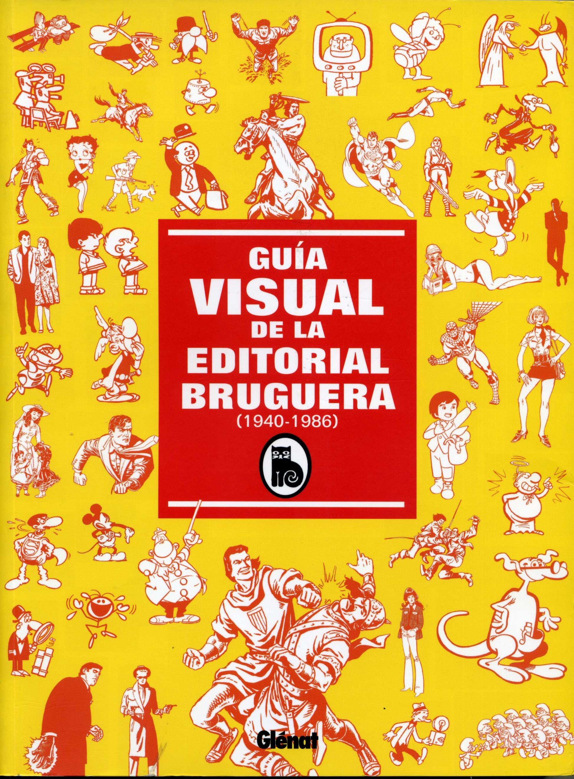 Portada ampliada de Guía visual de la editorial Bruguera (1940-1986)