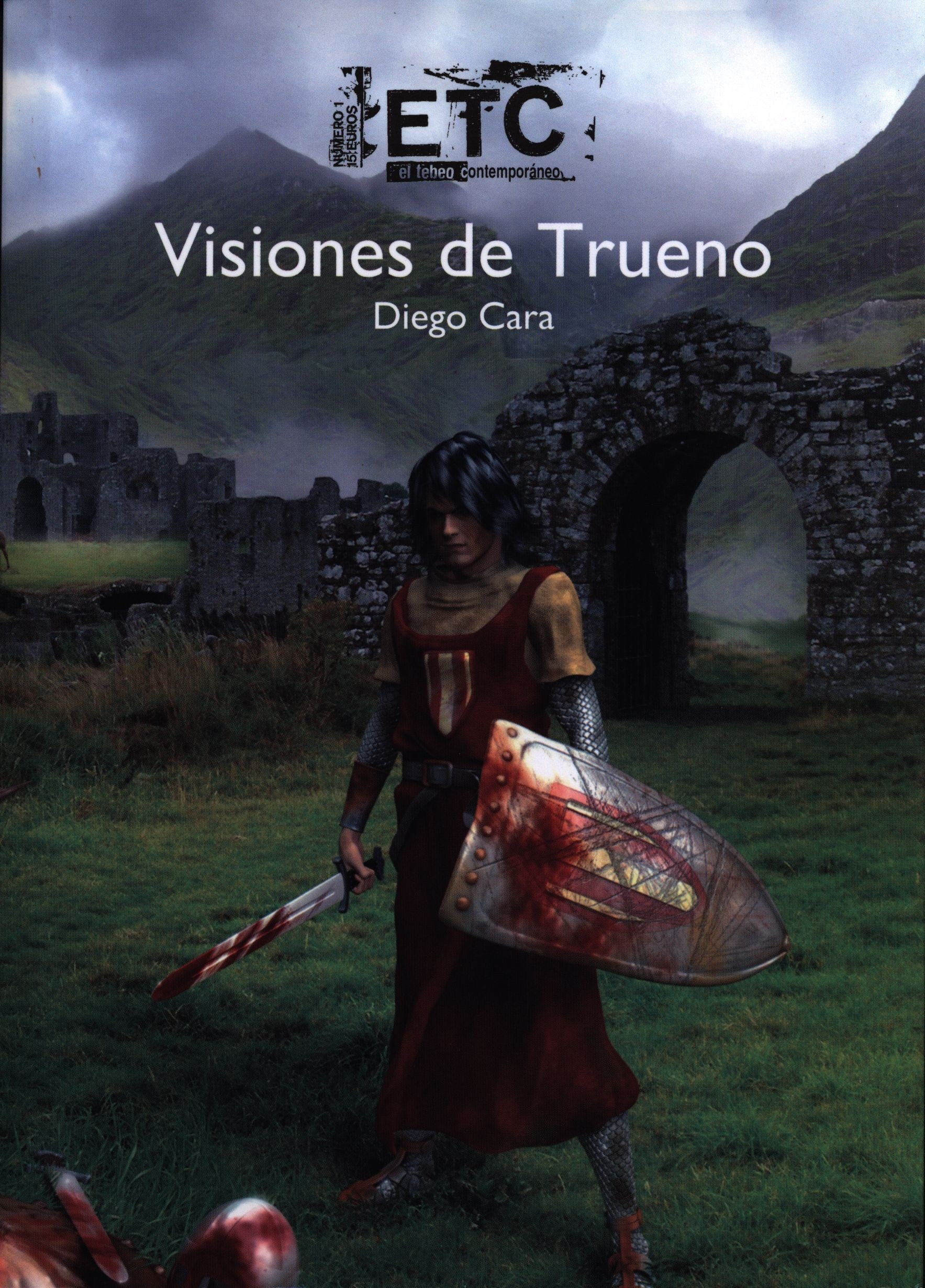 Portada ampliada de Visiones de Trueno