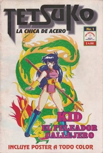 Portada ampliada de TETSUKo LA CHICA DE ACERO