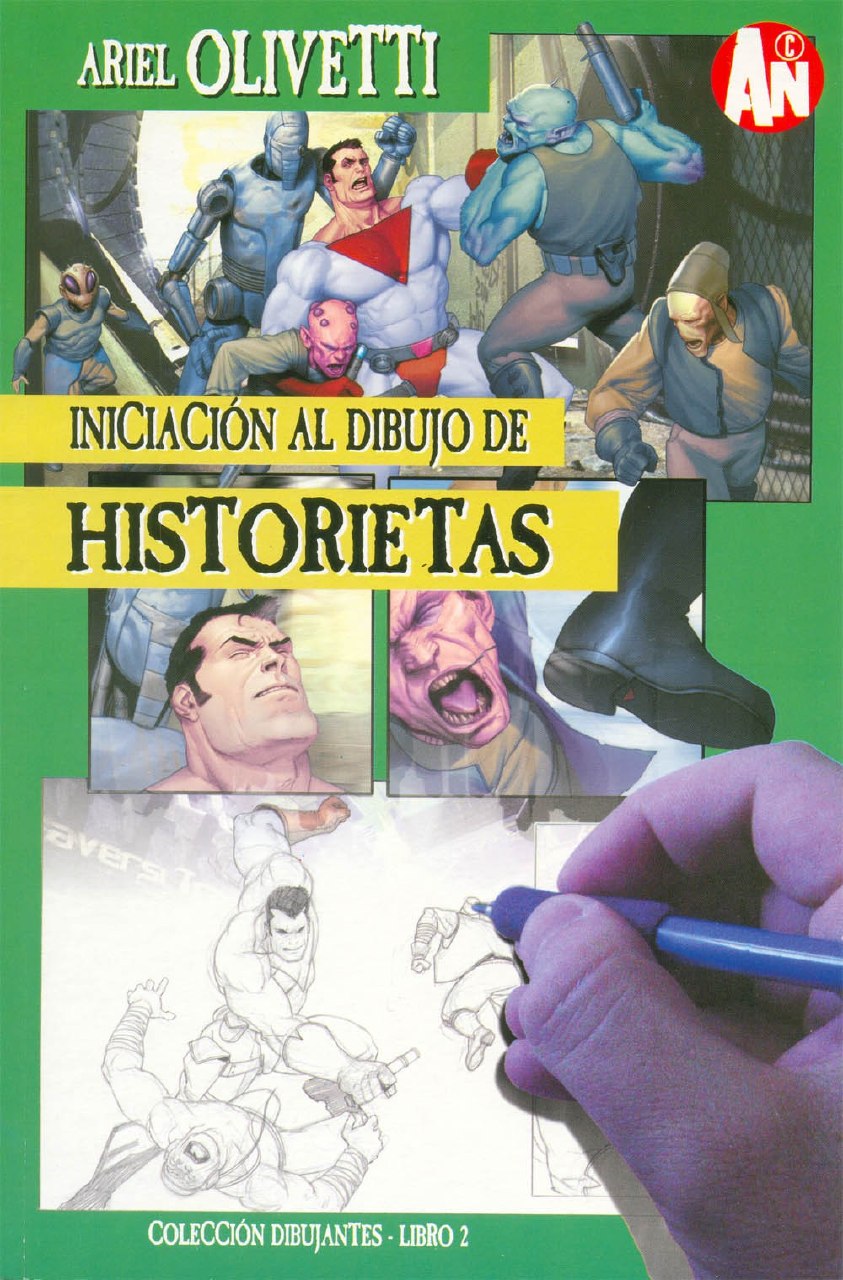 Portada ampliada de INICIACION AL DIBUJO DE HISTORIETAS