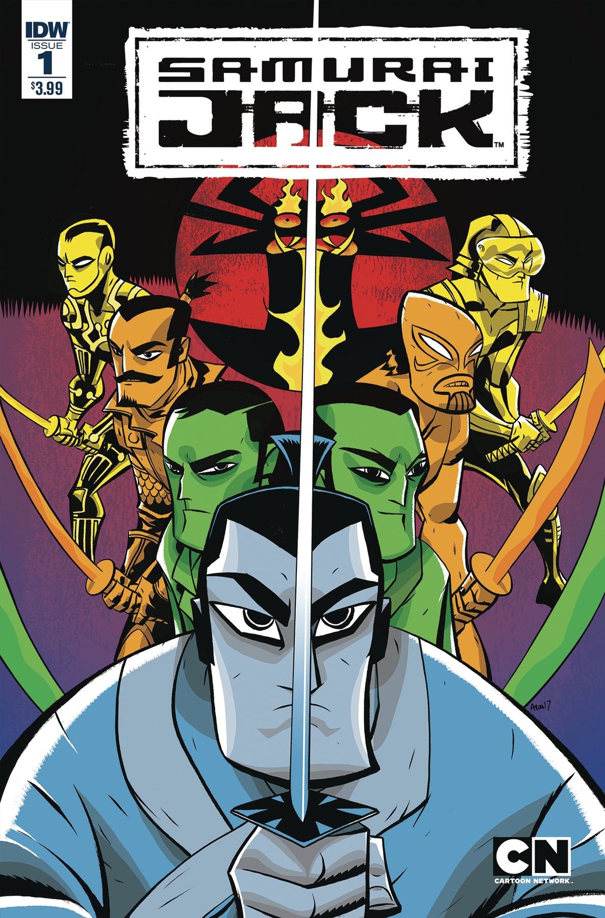 Portada ampliada de Samurai Jack