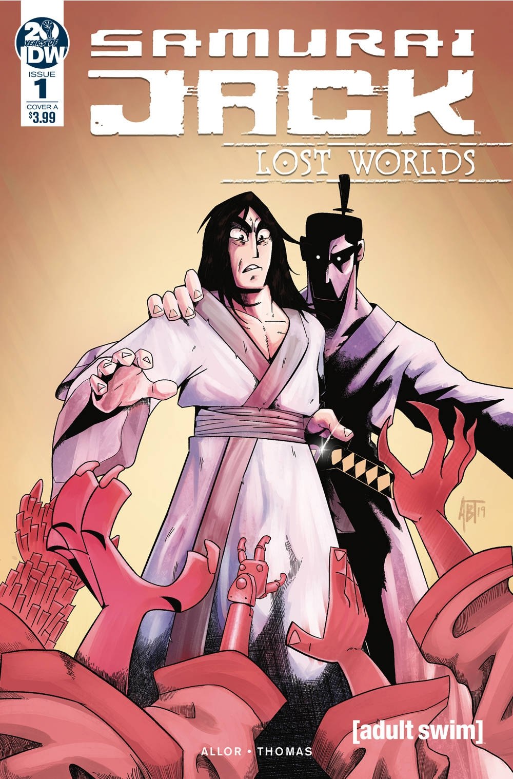 Portada ampliada de SAMURAI JACK LOST WORLDS