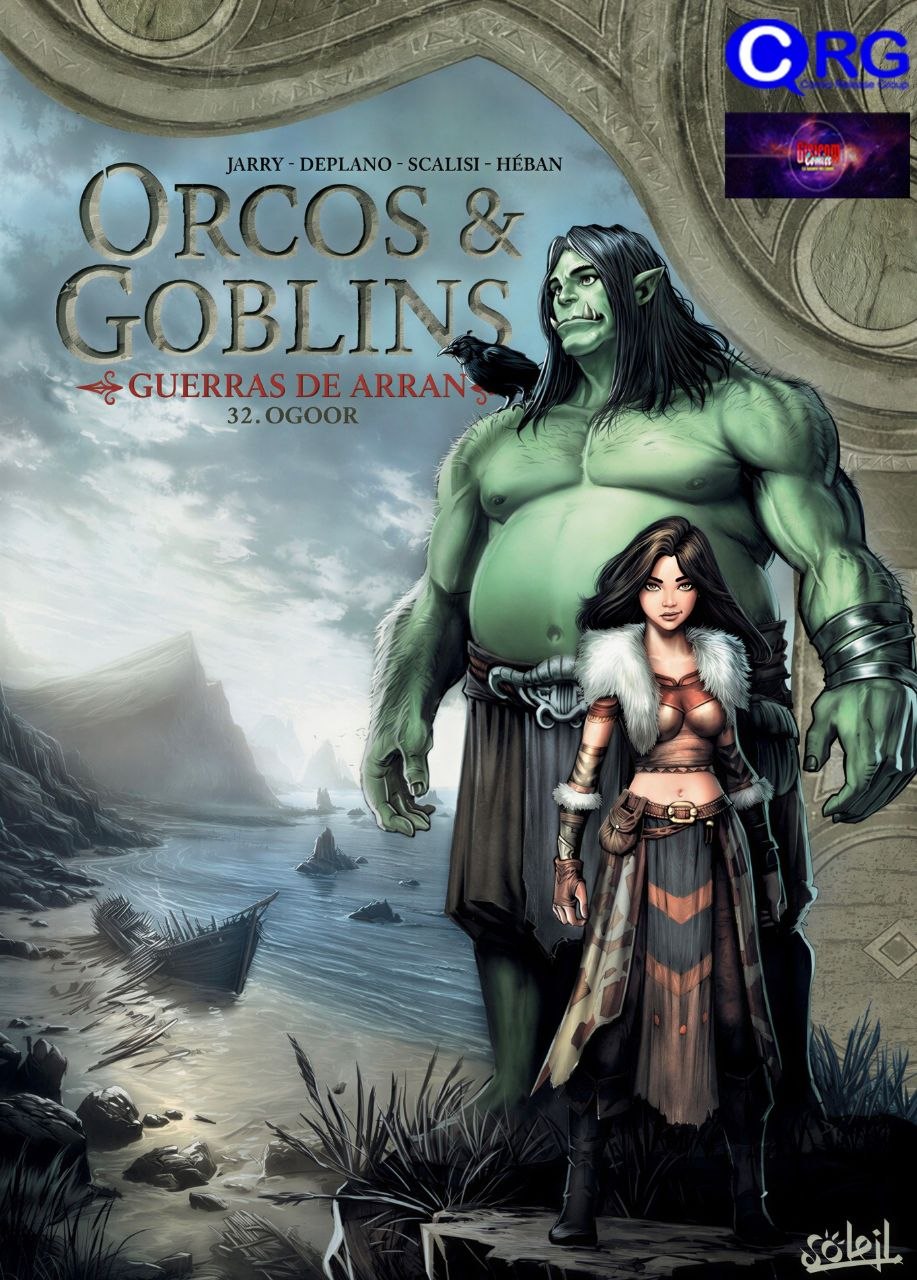Portada ampliada de Orcos & Goblins