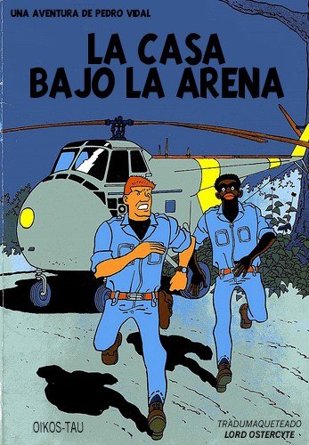 Portada ampliada de LA CASA BAJO LA ARENA