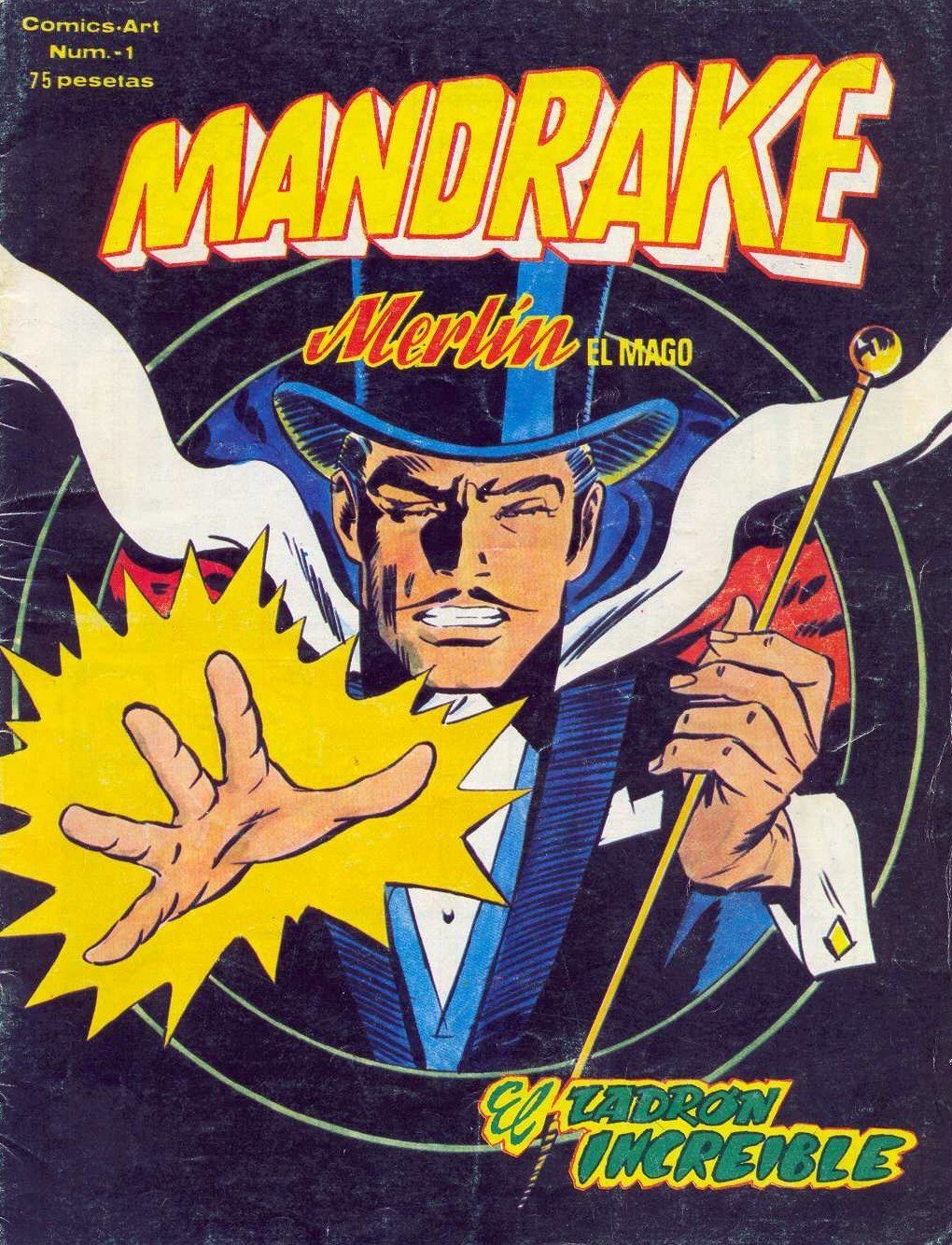 Portada ampliada de MANDRAKE