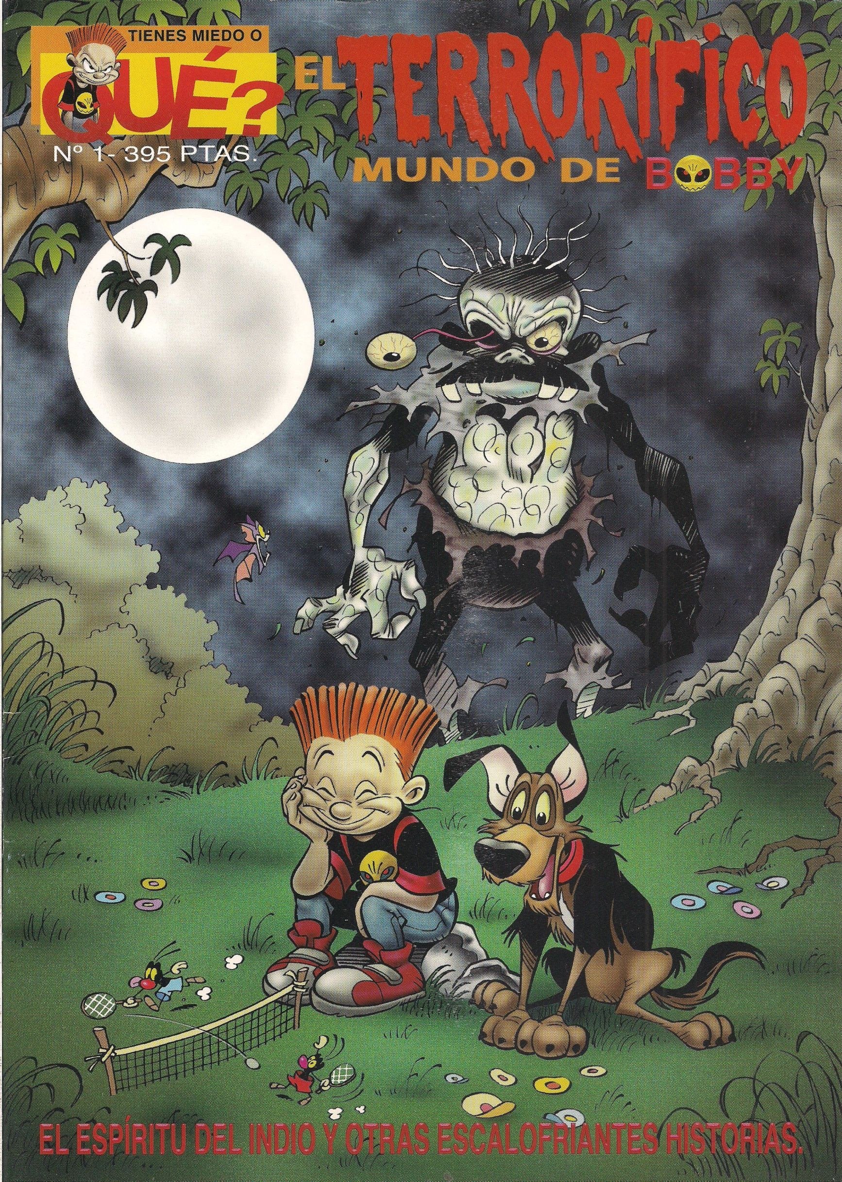 Portada ampliada de EL TERRORIFICO MUNDO DE BOBBY