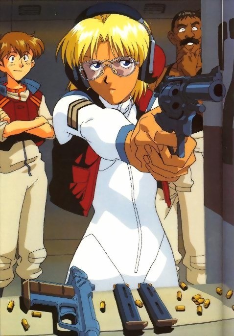 Portada ampliada de (Artbook) Nadia Blue Water (Gainax).rar