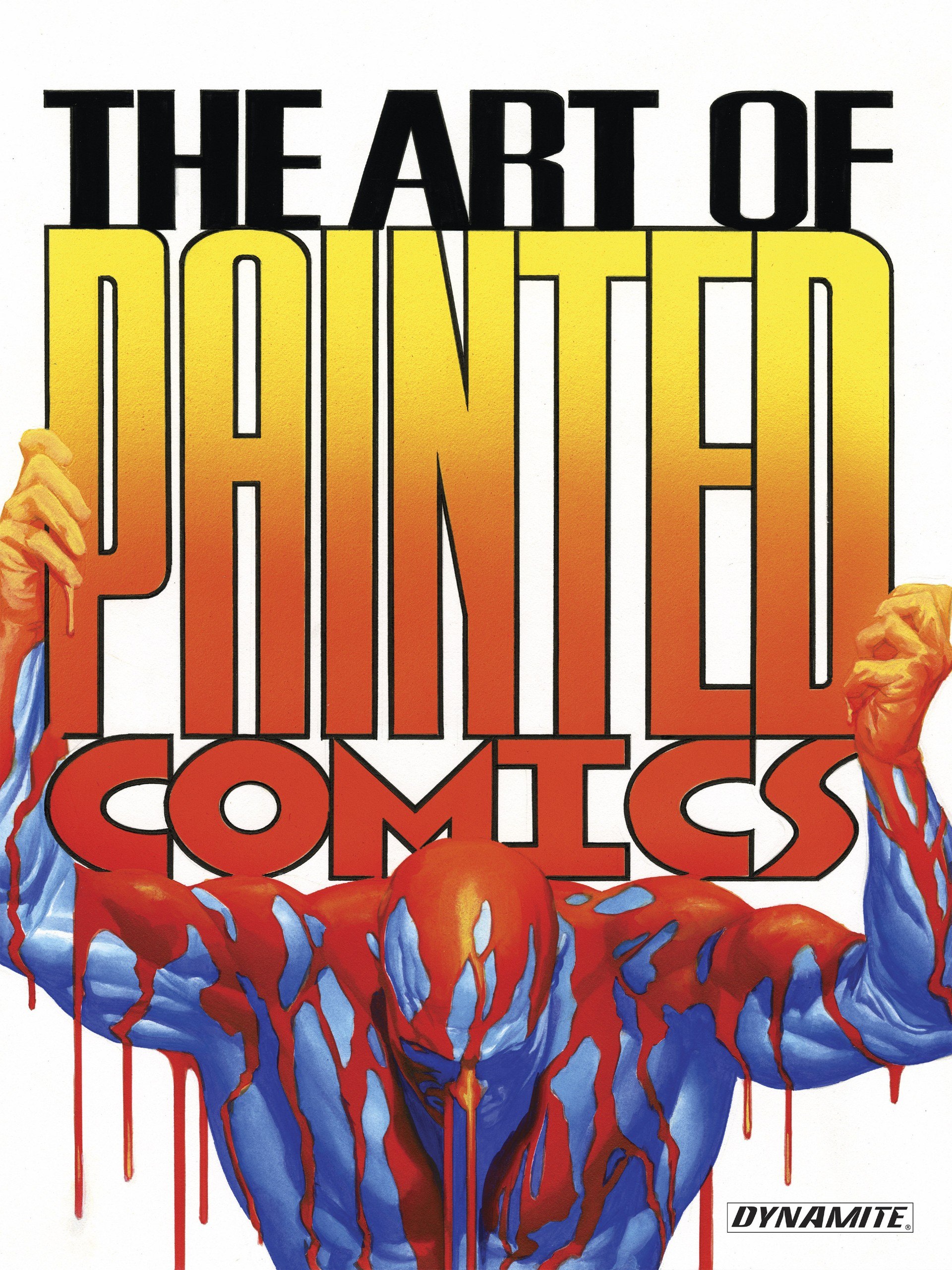 Portada ampliada de THE ART OF PAINTED COMICS