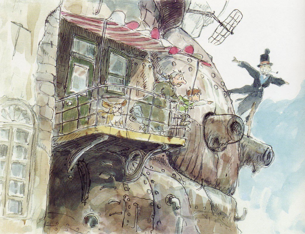 Portada ampliada de Artbook-Wallpapers Studio Ghibli