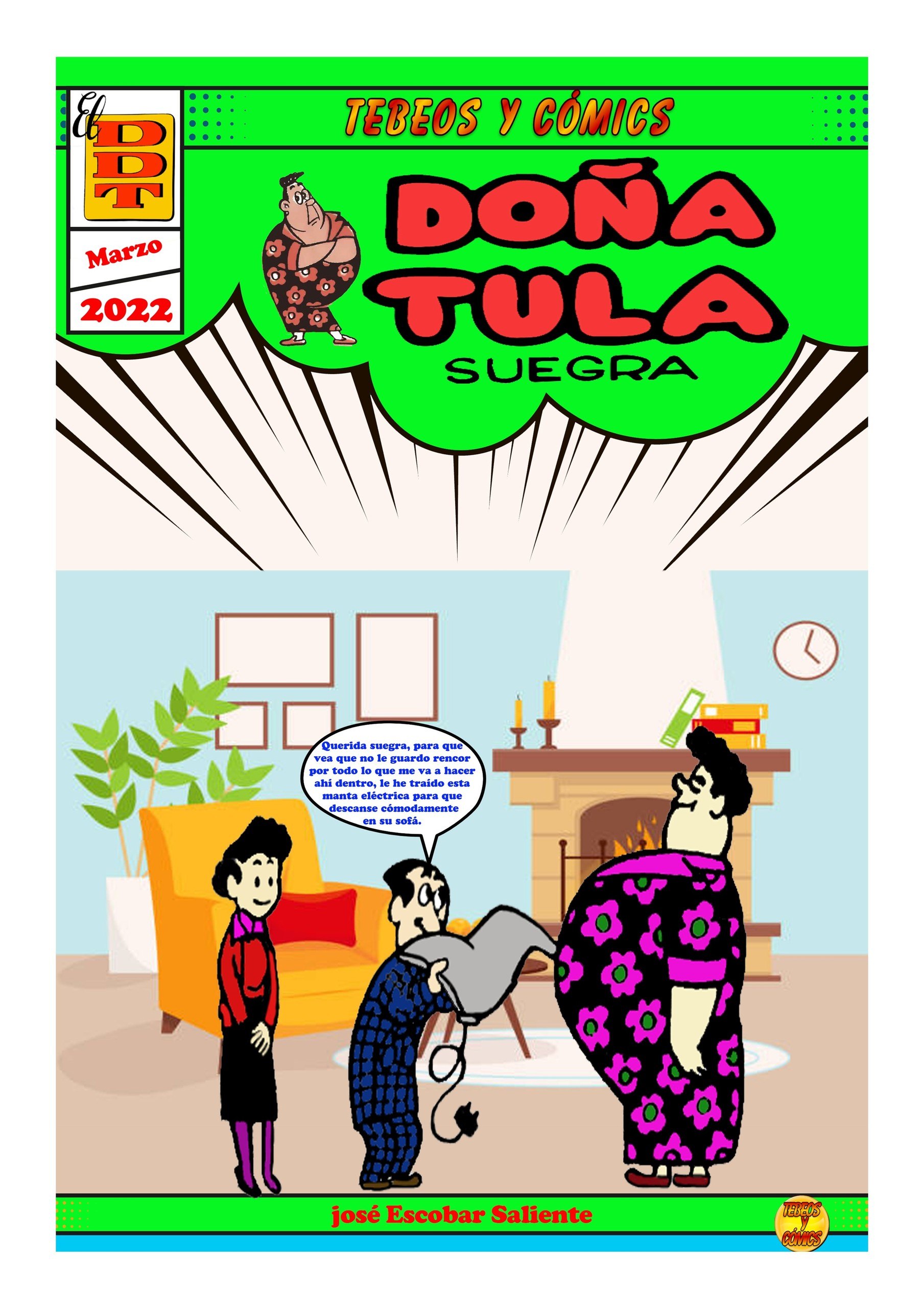 Portada ampliada de Doña Tula Suegra