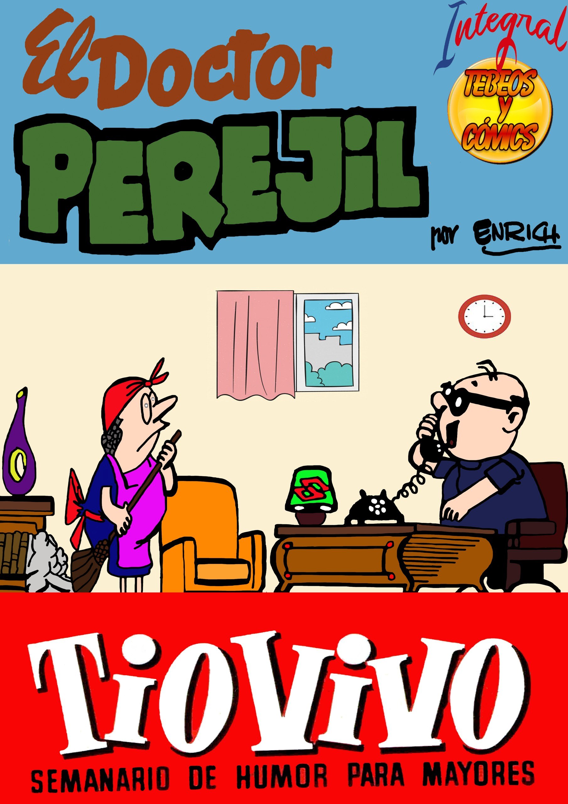 Portada ampliada de El Doctor Perejil