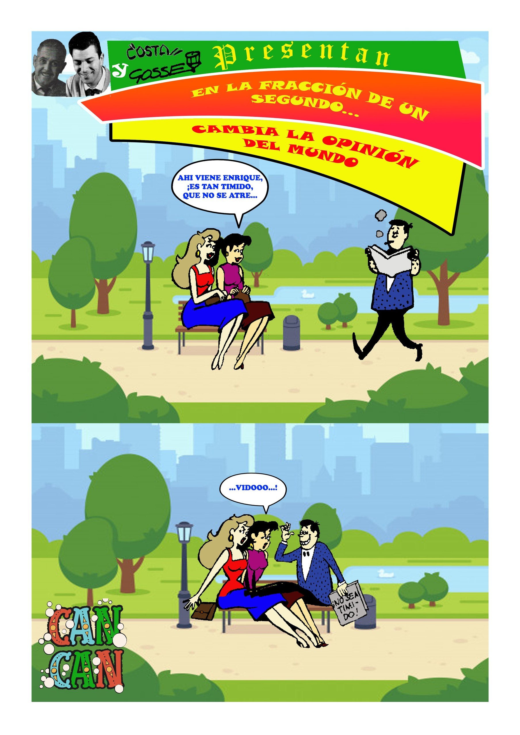 Portada ampliada de Presentan