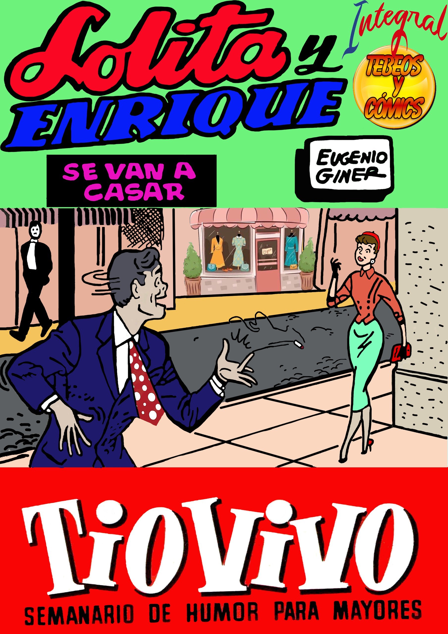 Portada ampliada de Solita y Enrique