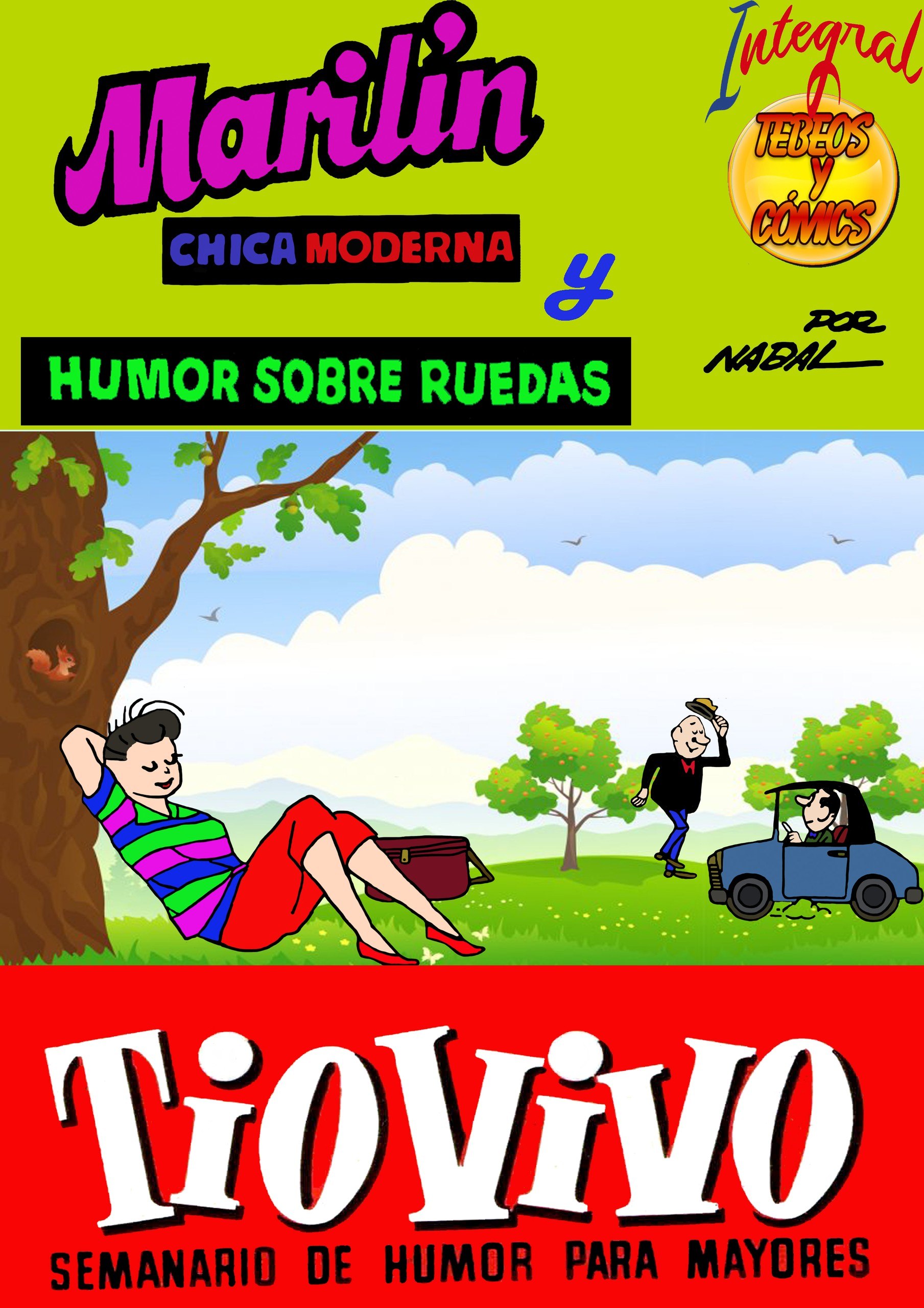 Portada ampliada de Tío Vivo