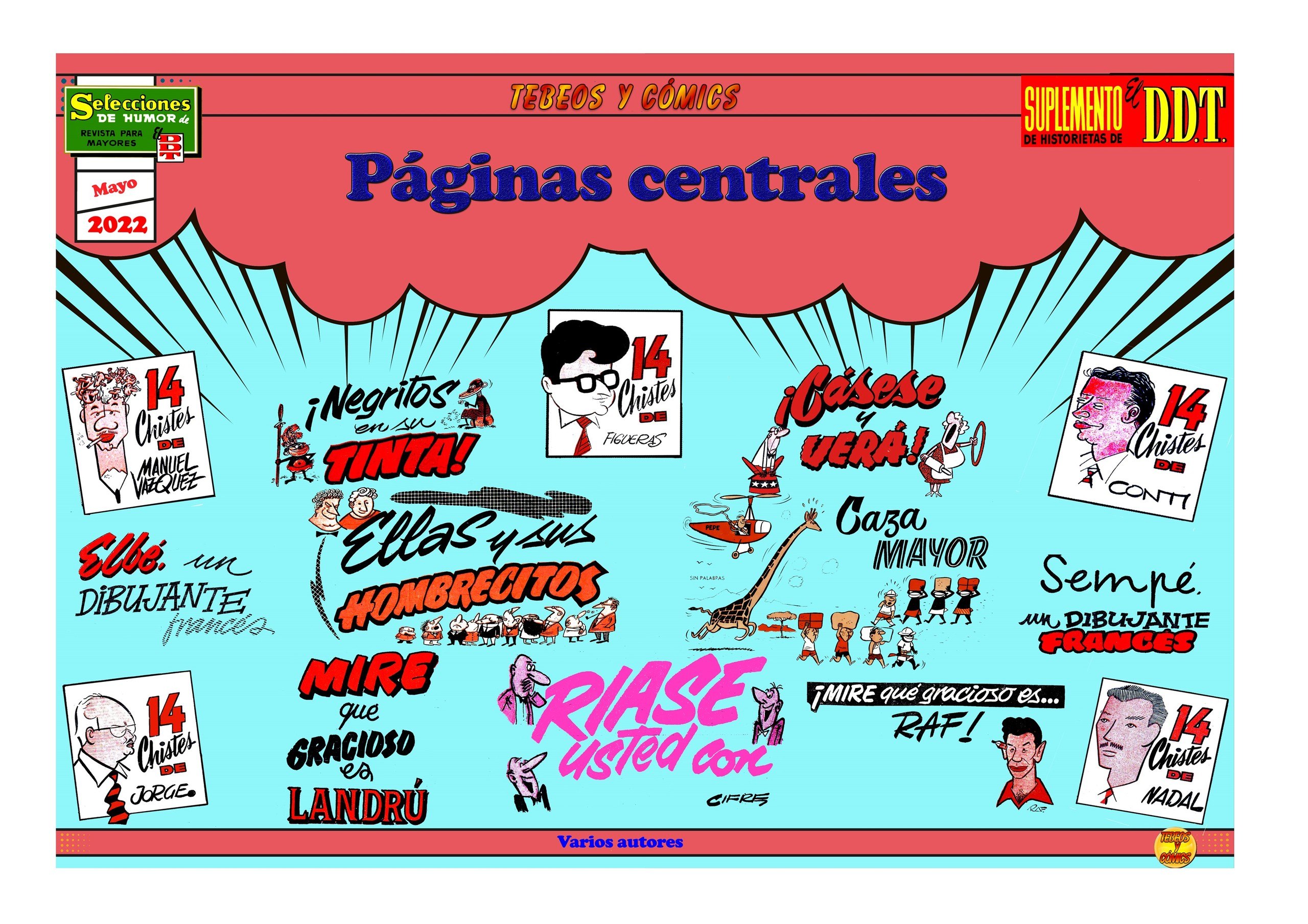 Portada ampliada de Páginas centrales