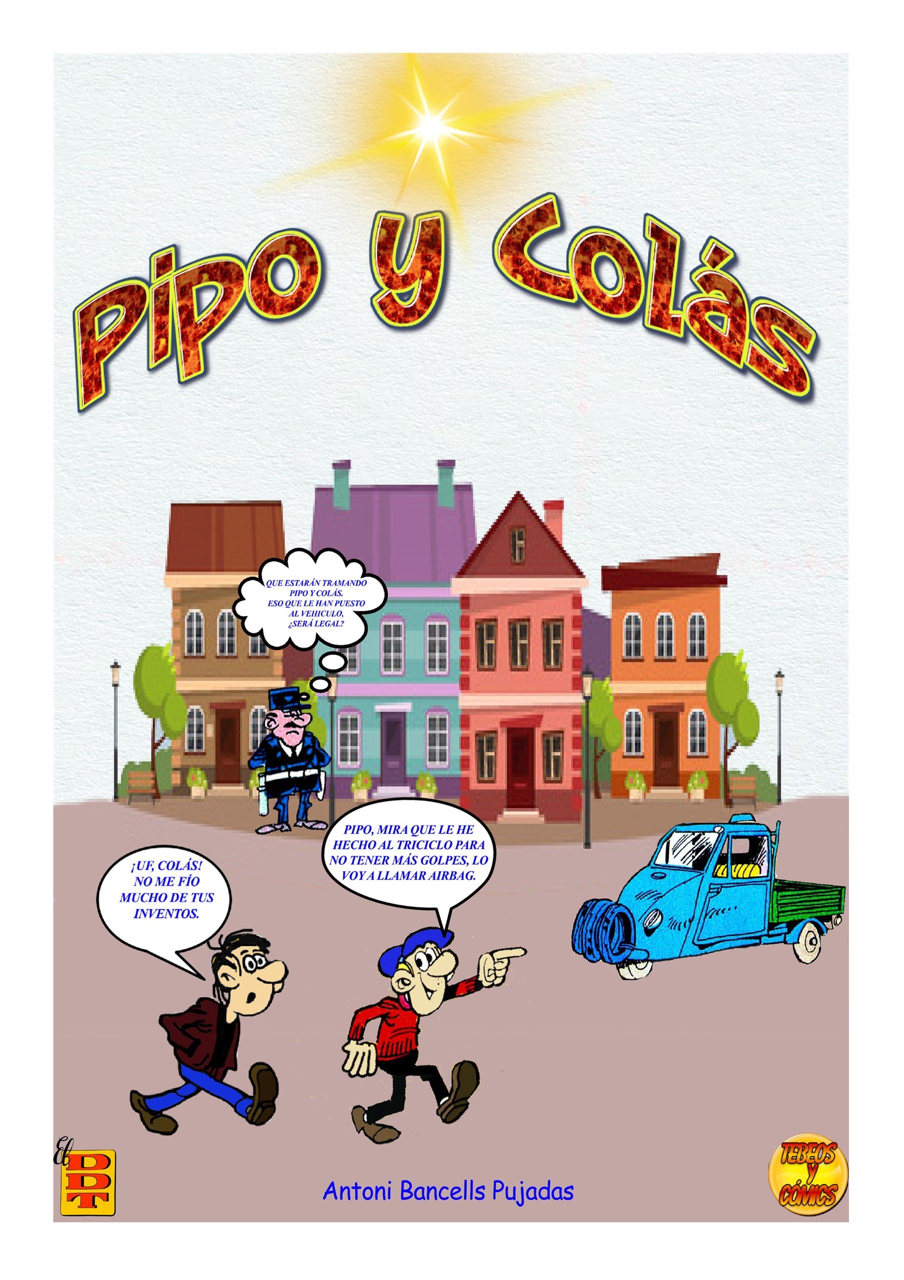 Portada ampliada de Pipo y Colás