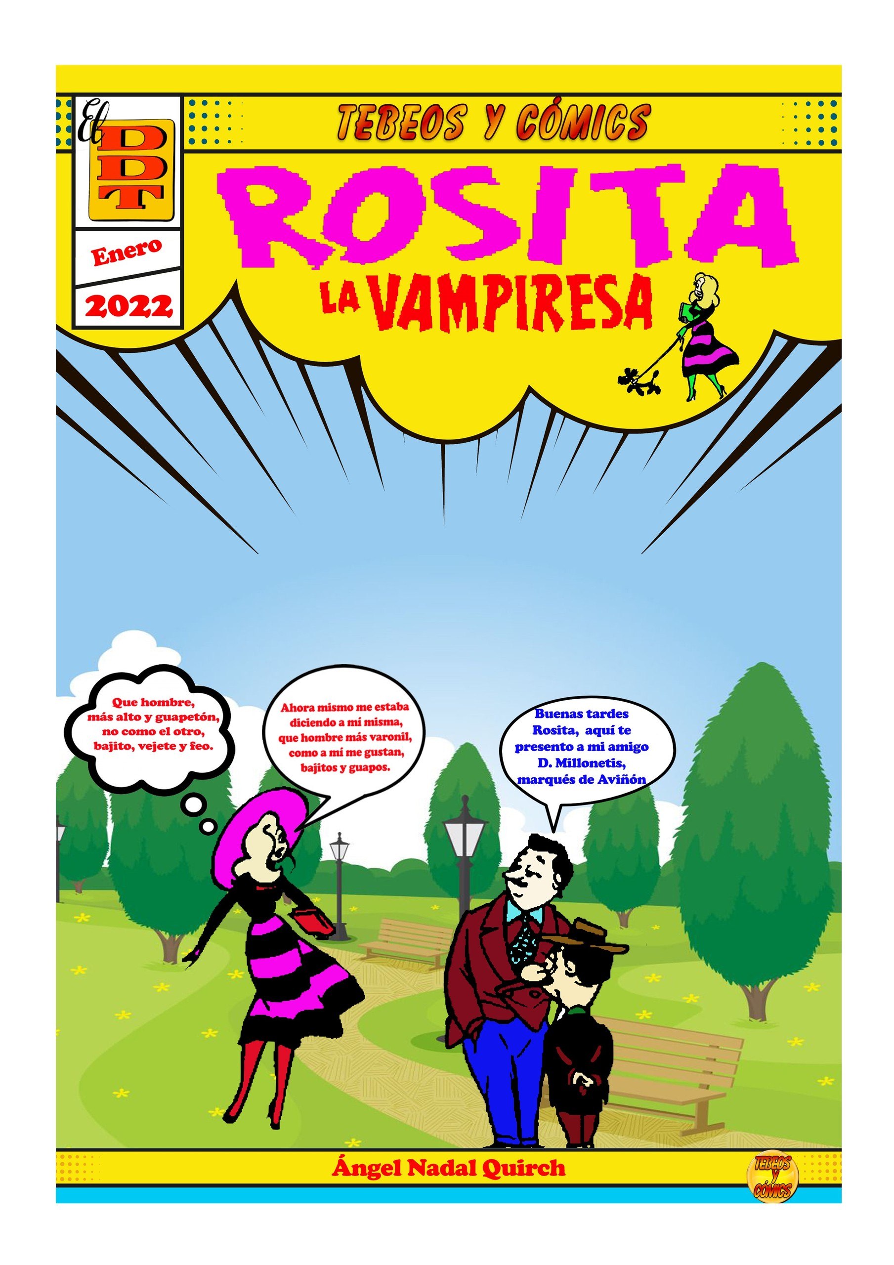 Portada ampliada de ROSITA LA VAMPIRESA