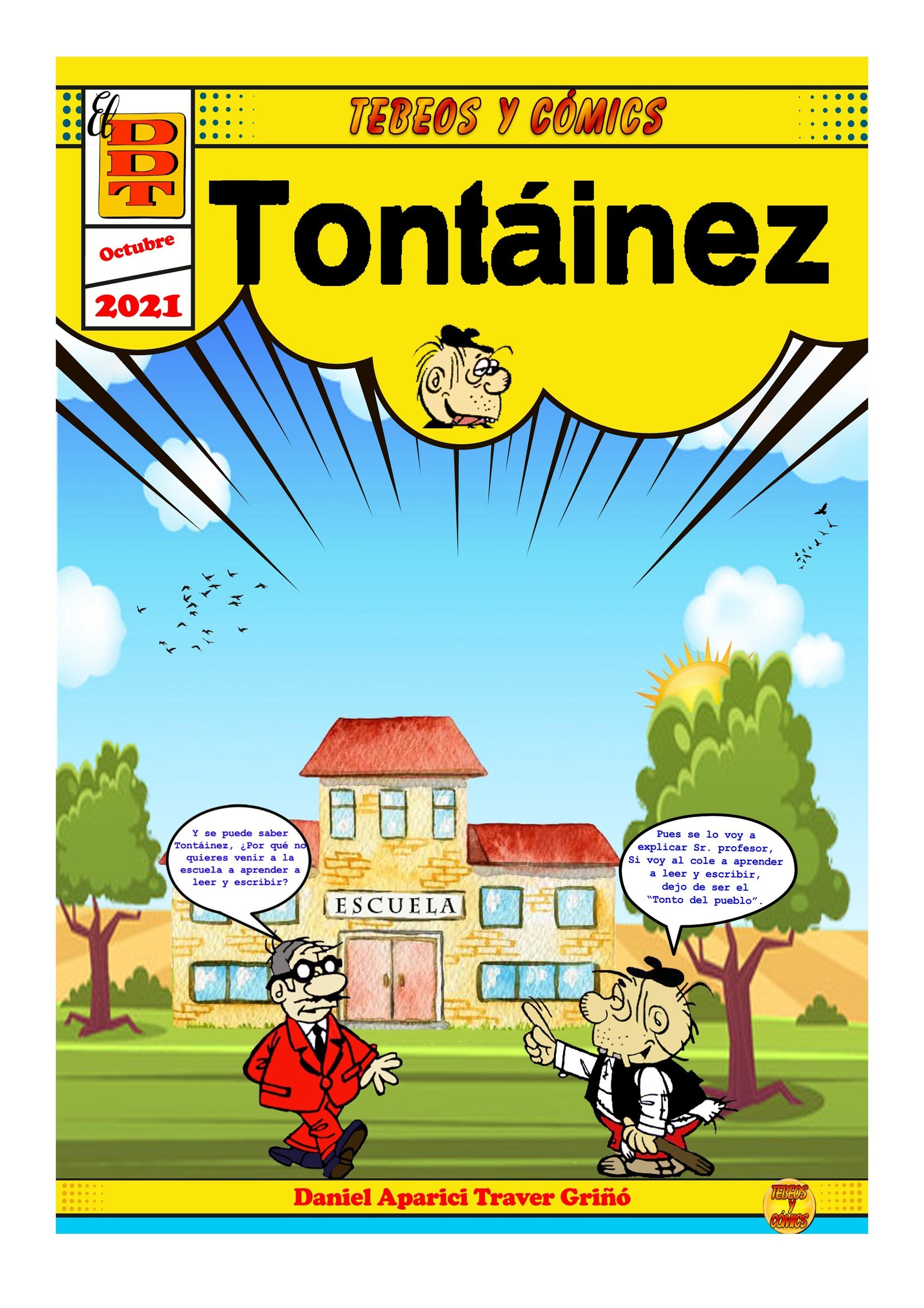 Portada ampliada de Tontáinez