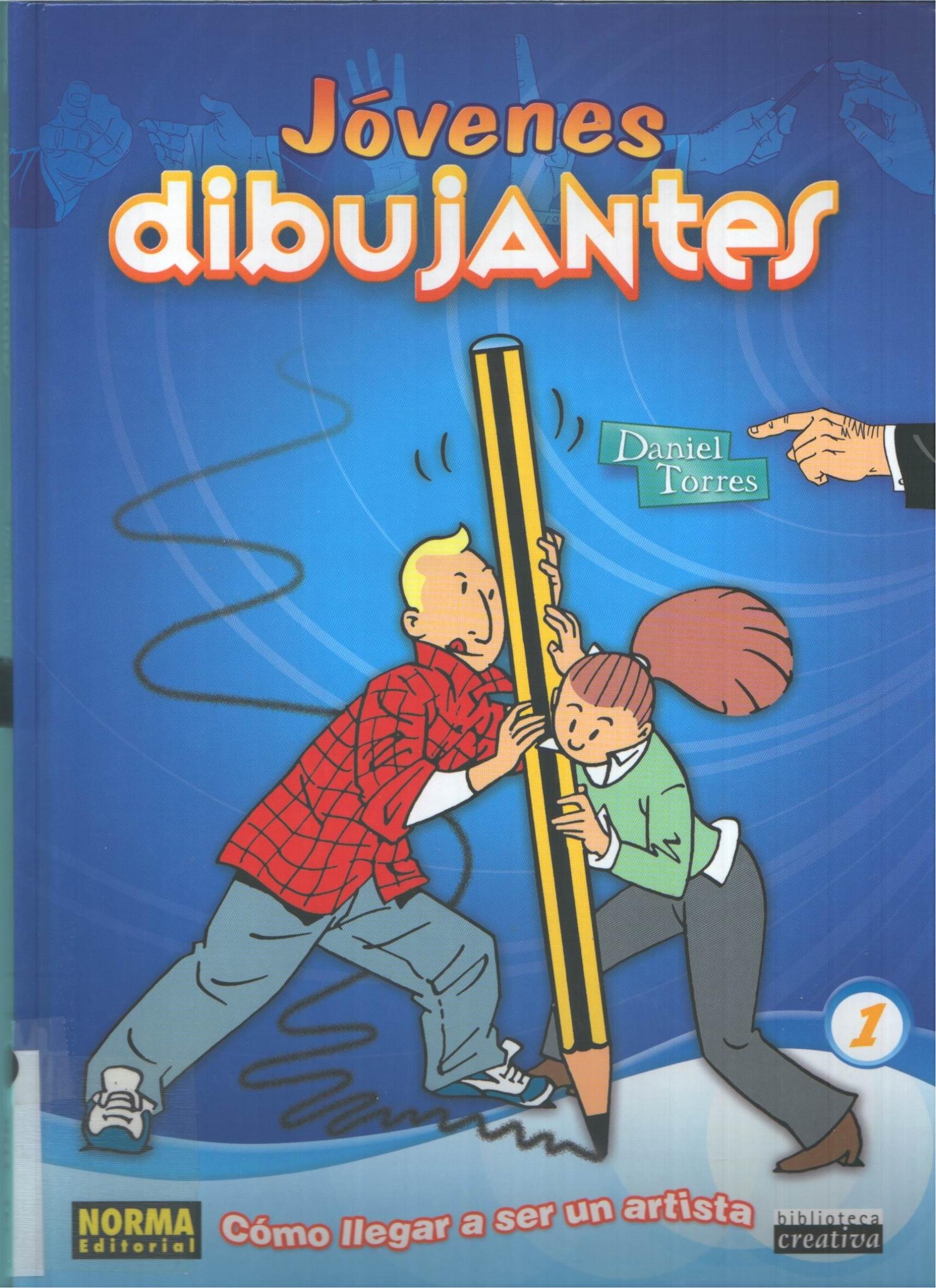 Portada ampliada de Jóvenes dibujantes