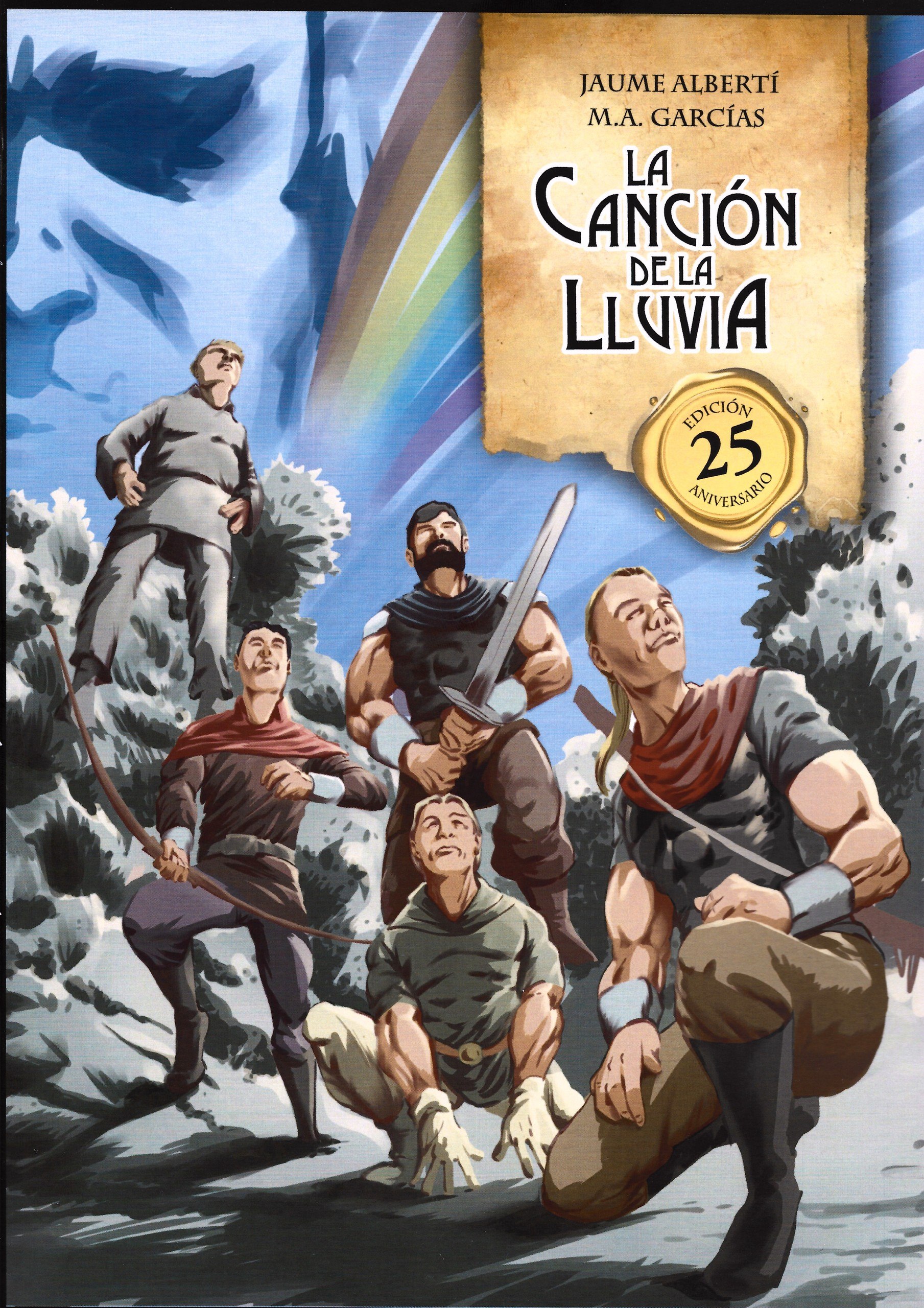 Portada ampliada de La canción de la lluvia
