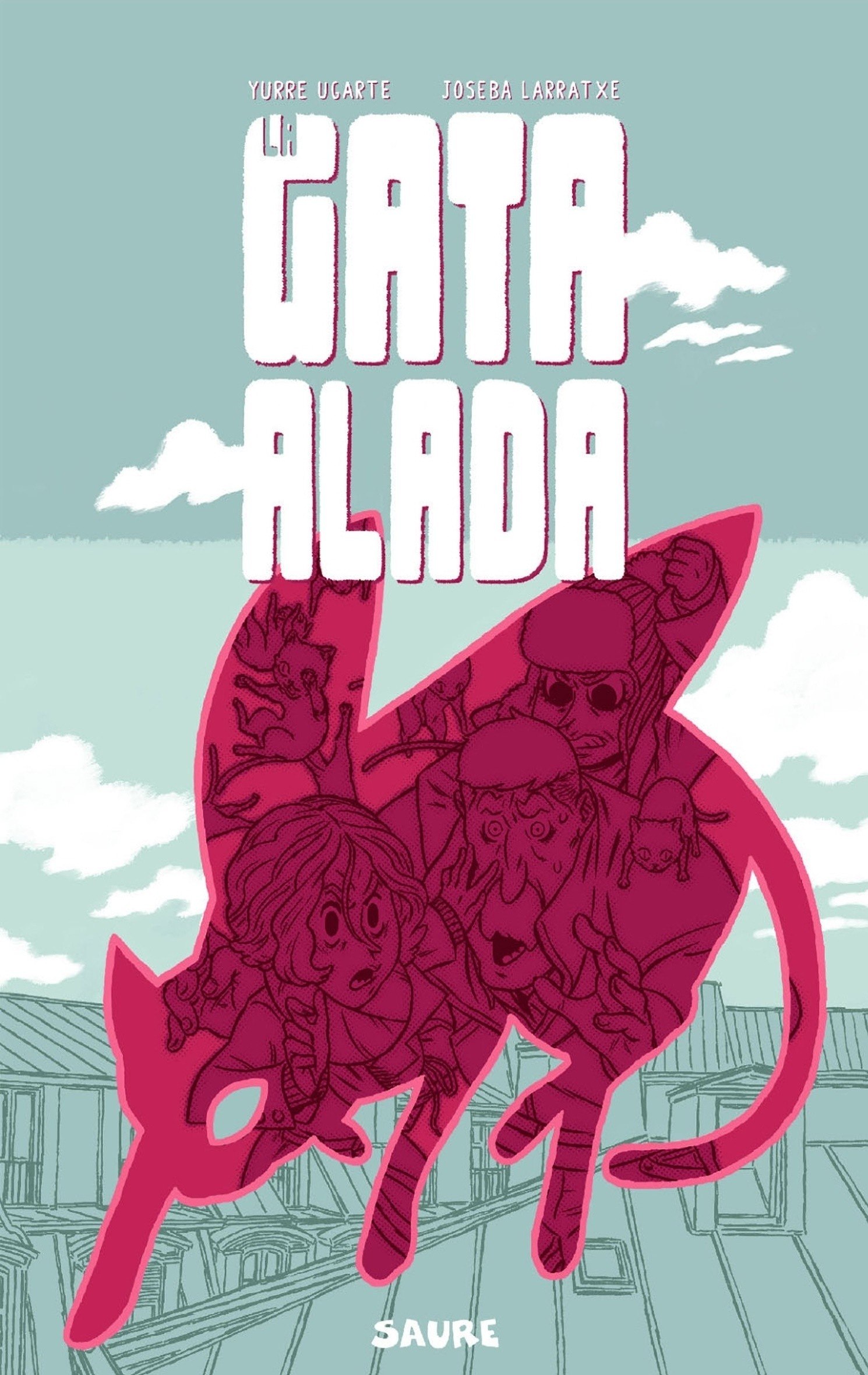 Portada ampliada de La gata alada