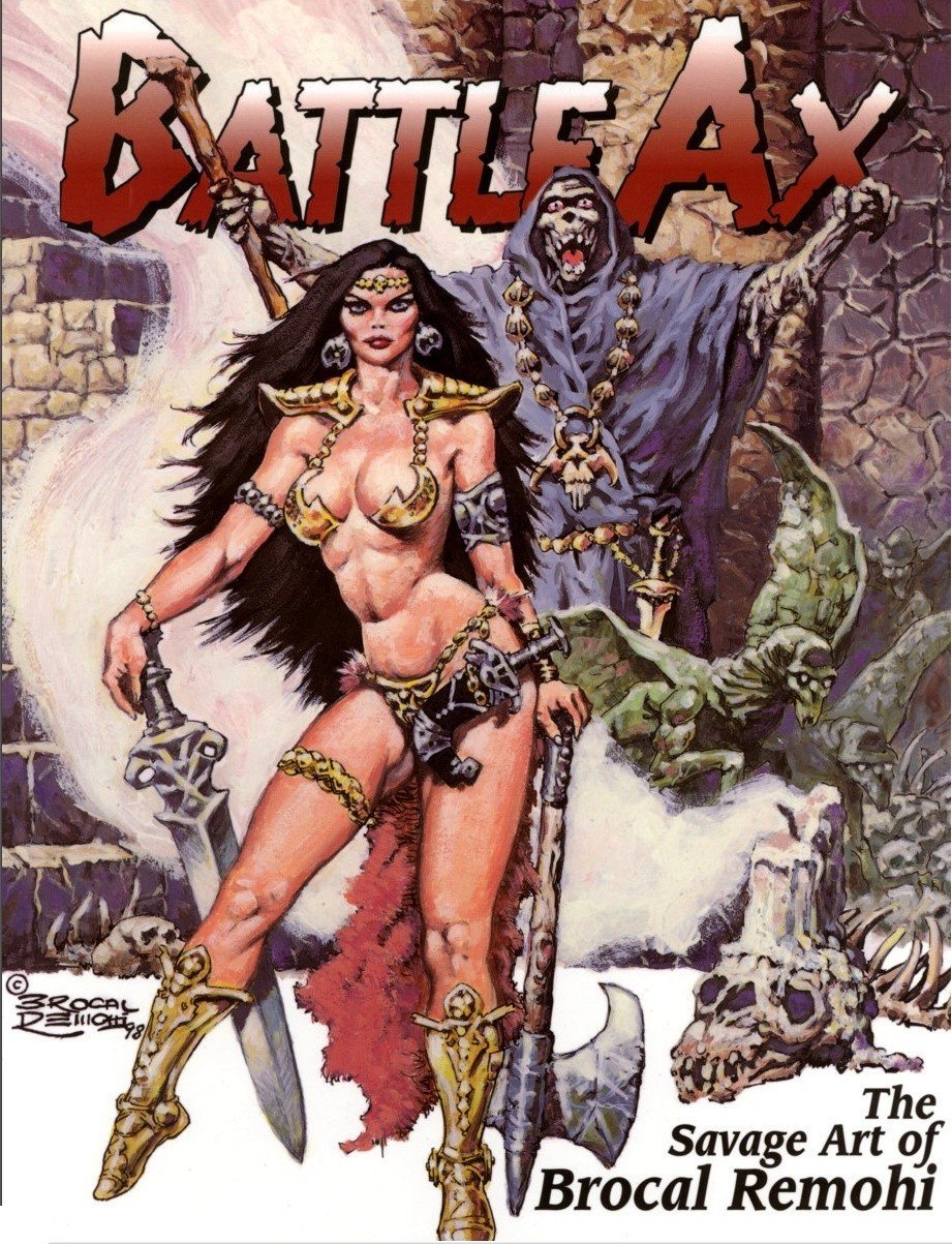 Portada ampliada de BATTLE AX