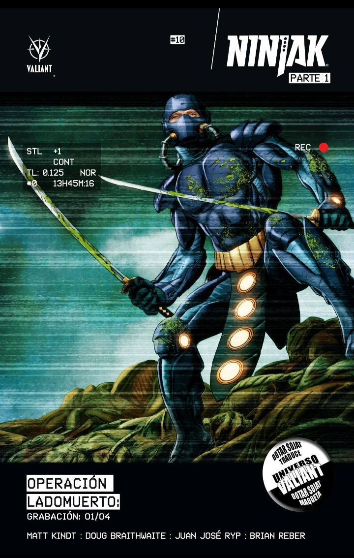 Portada ampliada de NINJAK PARTE