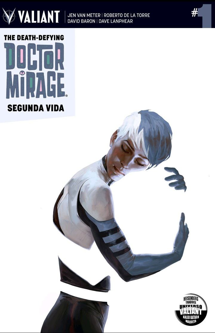 Portada ampliada de THE DEATH-DEFYING DOCTOR MIRAGE SEGUNDA VIDA