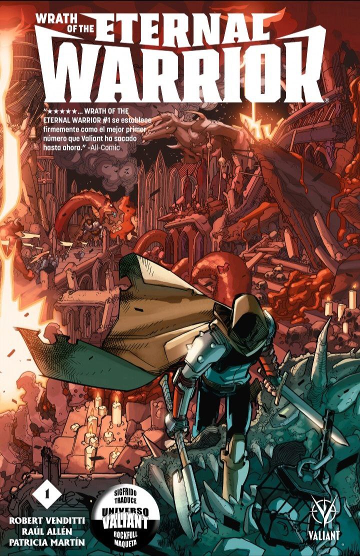 Portada ampliada de WRATH OF THE ETERNAL WARRIOR