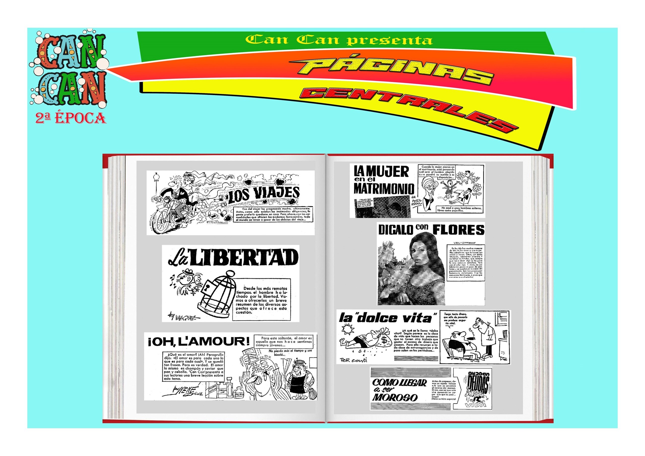 Portada ampliada de PAGINAS CENTRALES