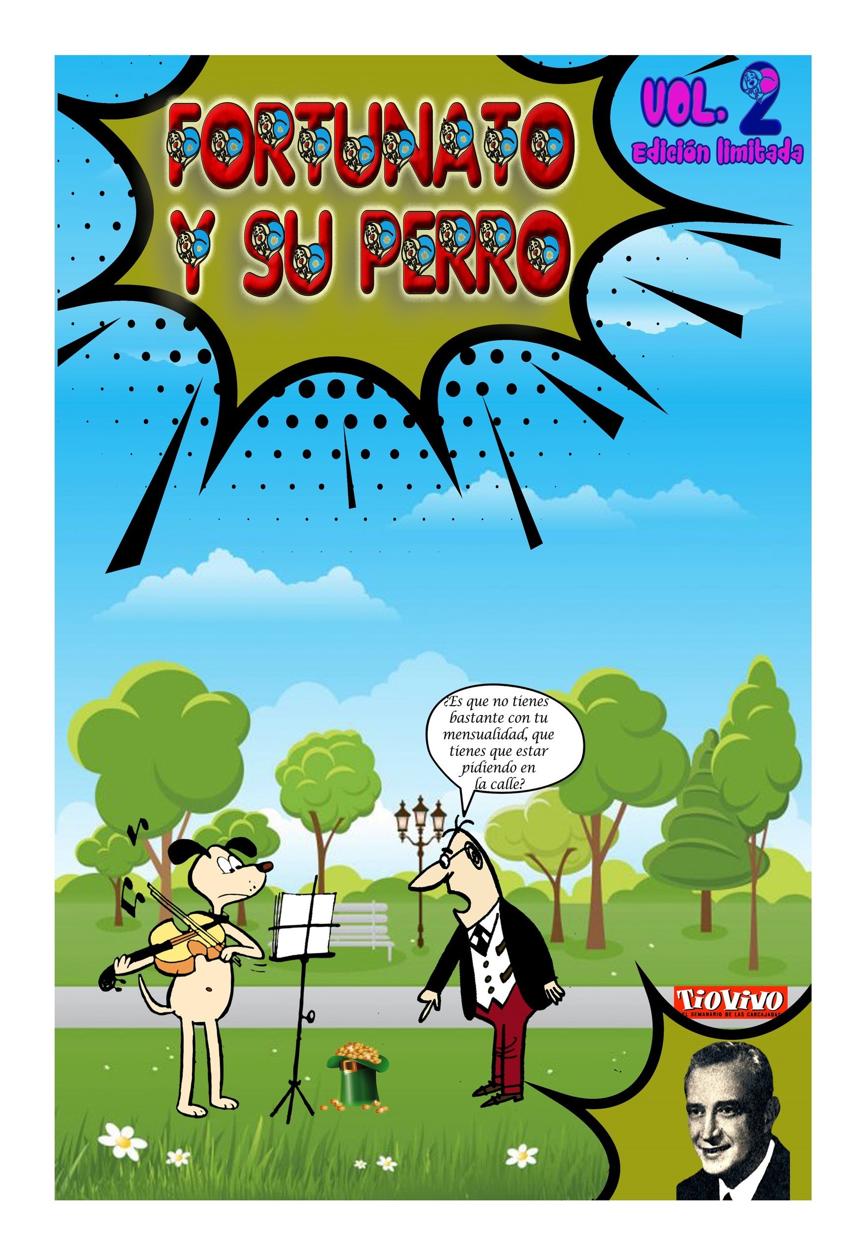 Portada ampliada de FORTUNATO Y SU PERRO