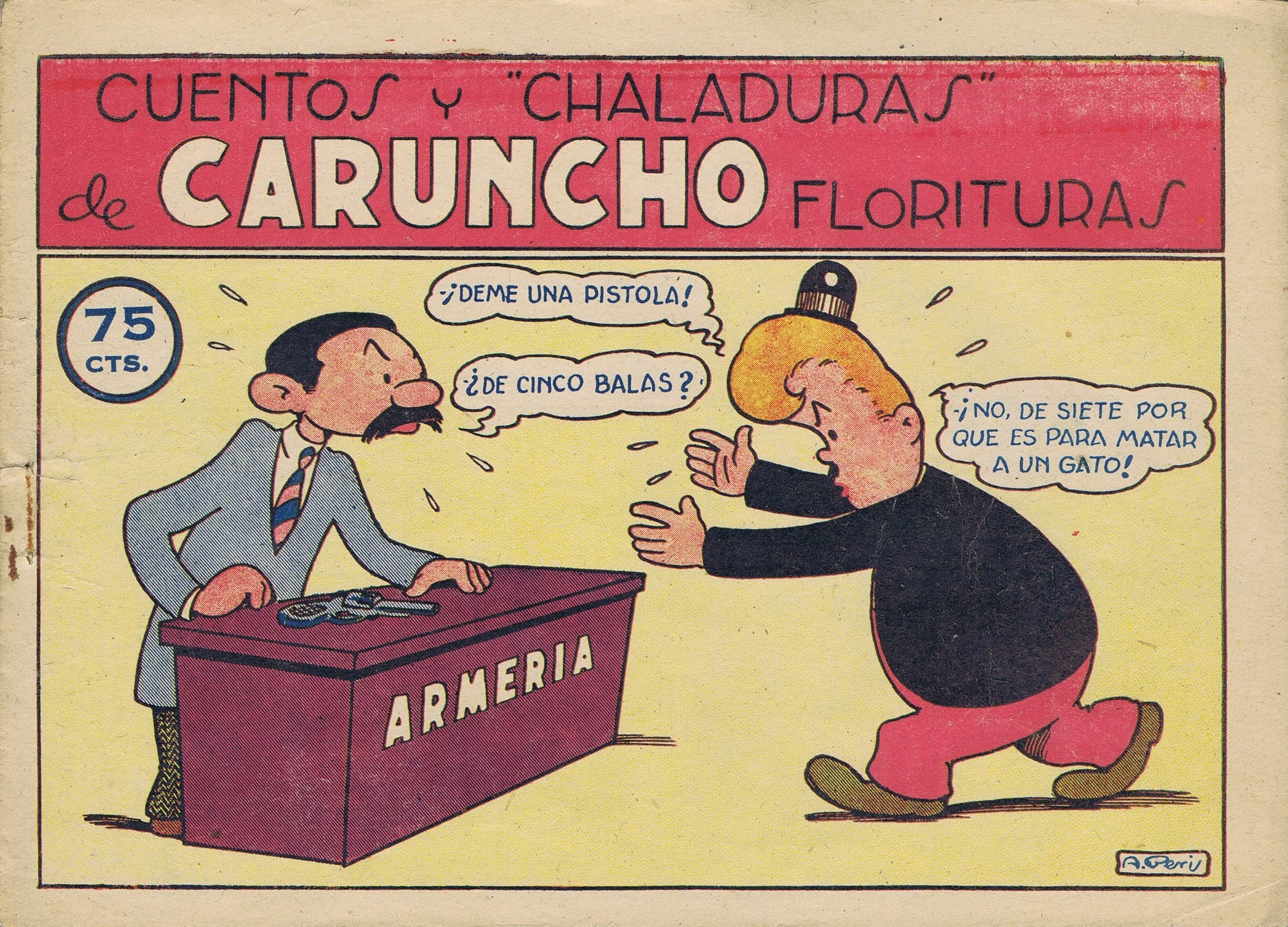 Portada ampliada de CUENTOS Y 'CHALADURAS' de CARUNCHO FLORITUDAS