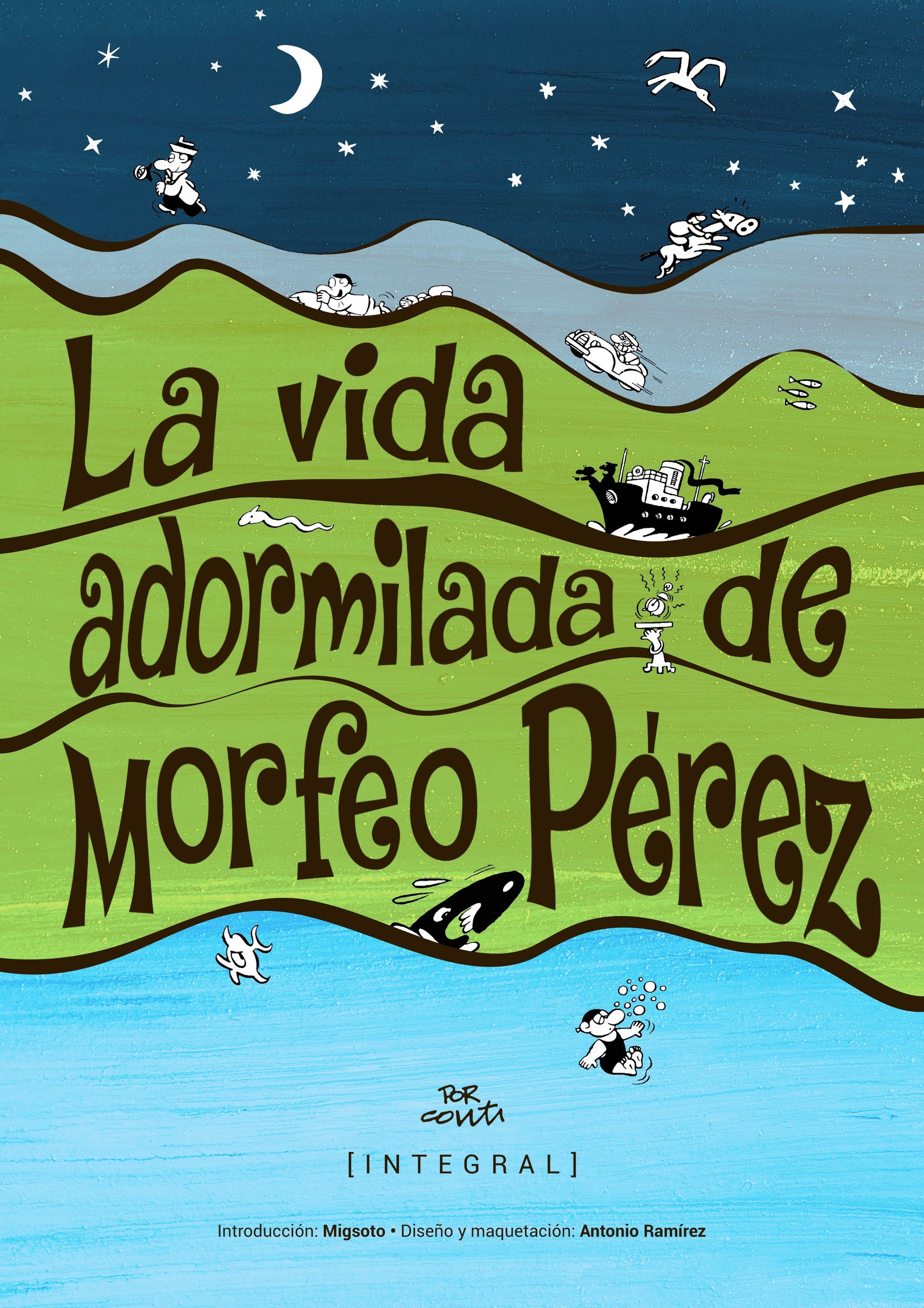 Portada ampliada de La vida adormilada de Morfeo Pérez