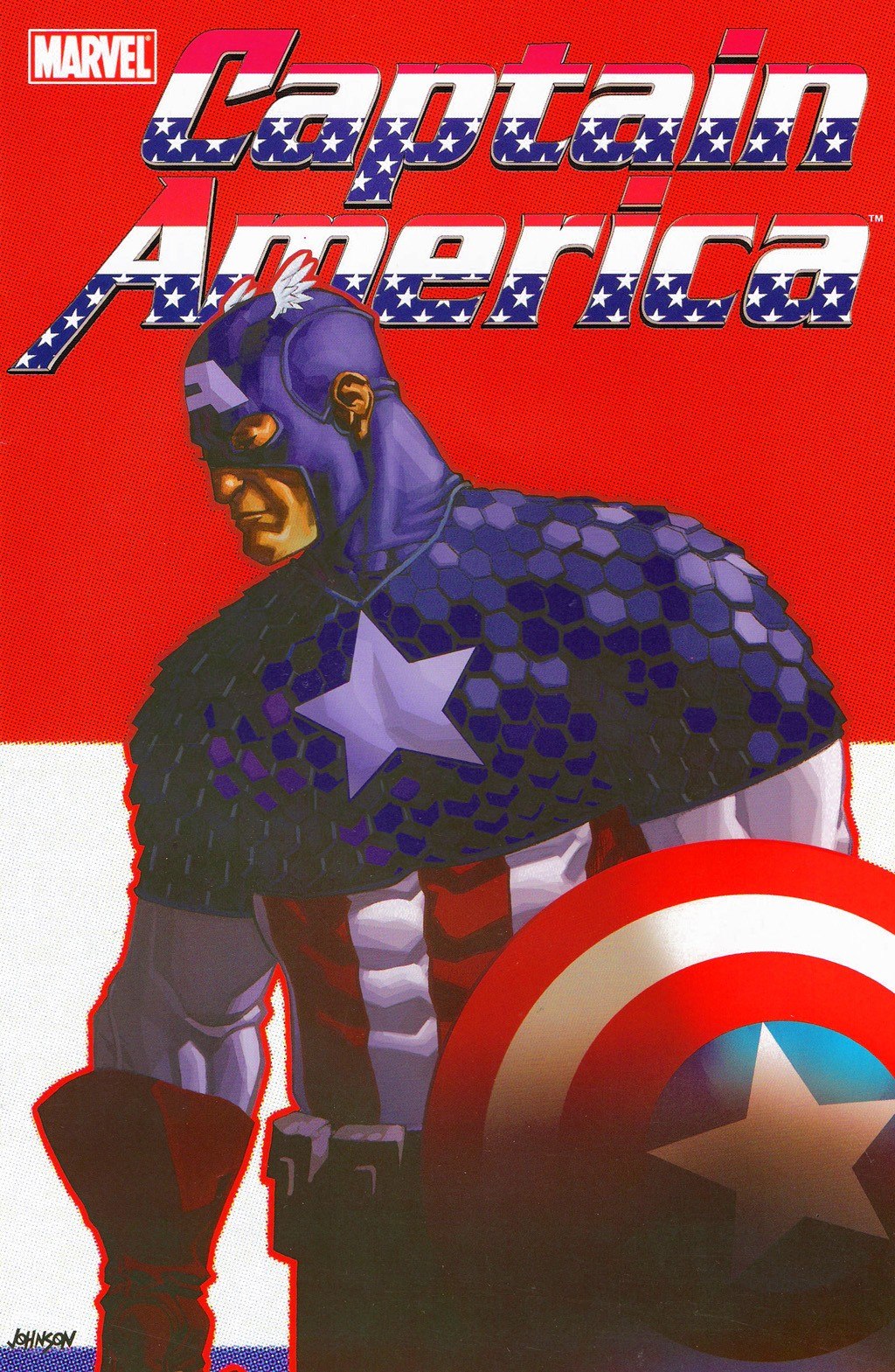 Portada ampliada de Captain America