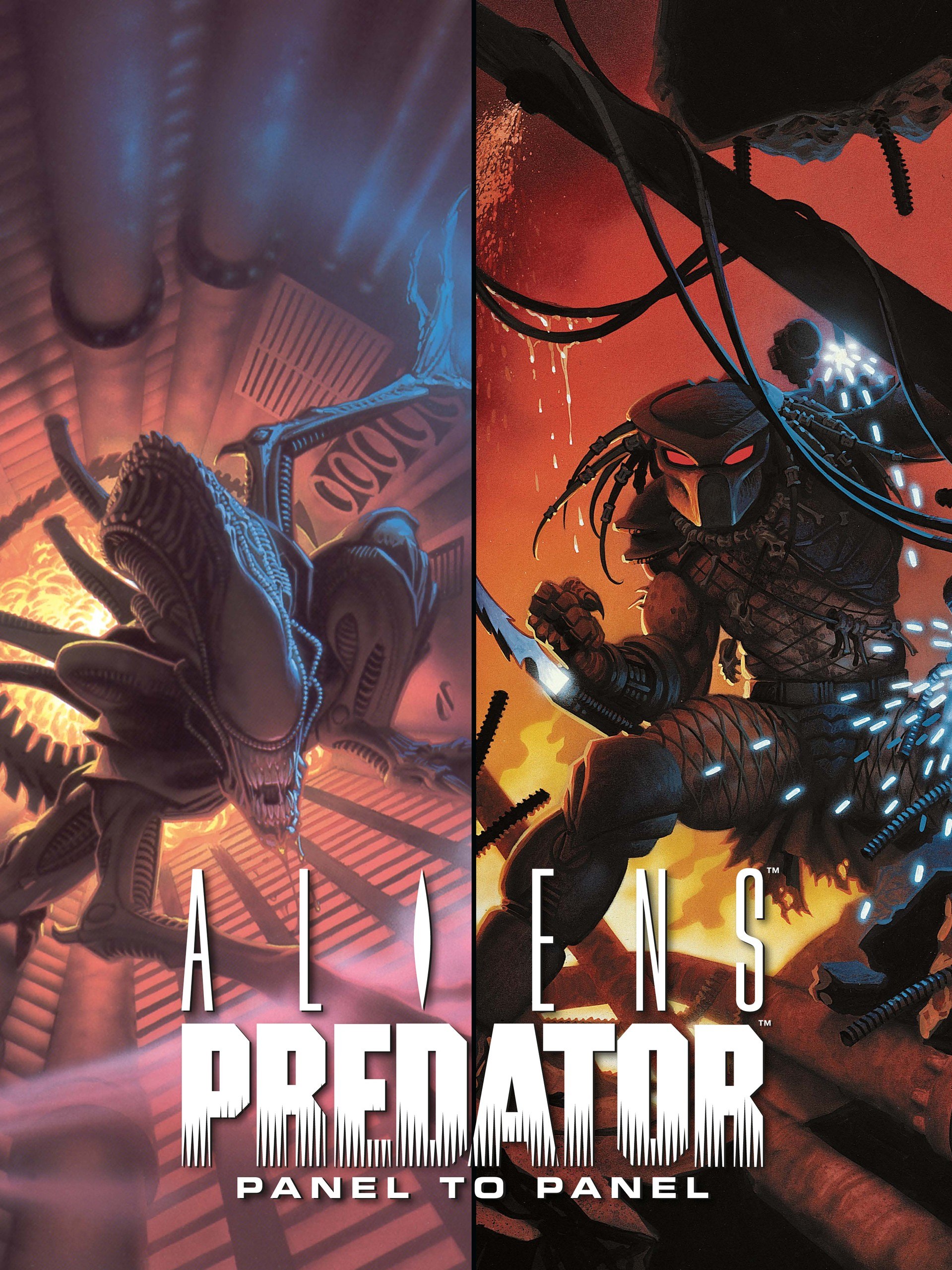 Portada ampliada de ALIENS VS PREDATOR