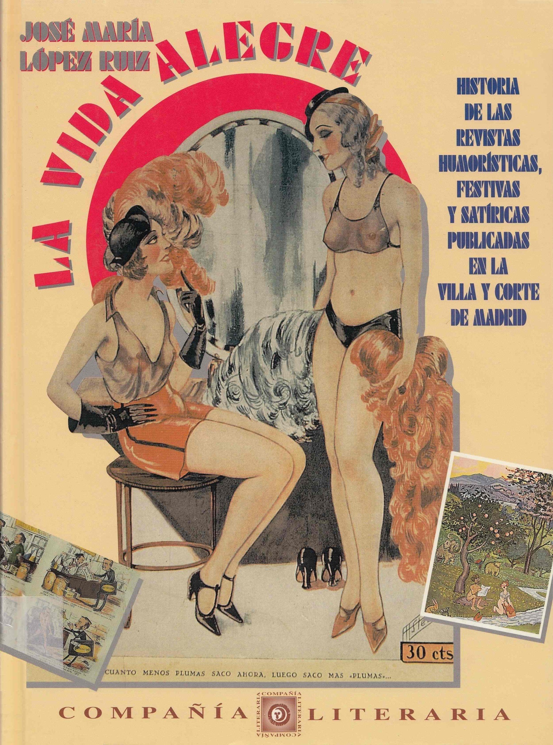 Portada ampliada de La Vida Alegre