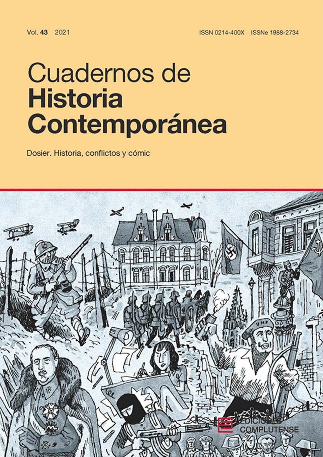 Portada ampliada de Cuadernos de Historia Contemporánea