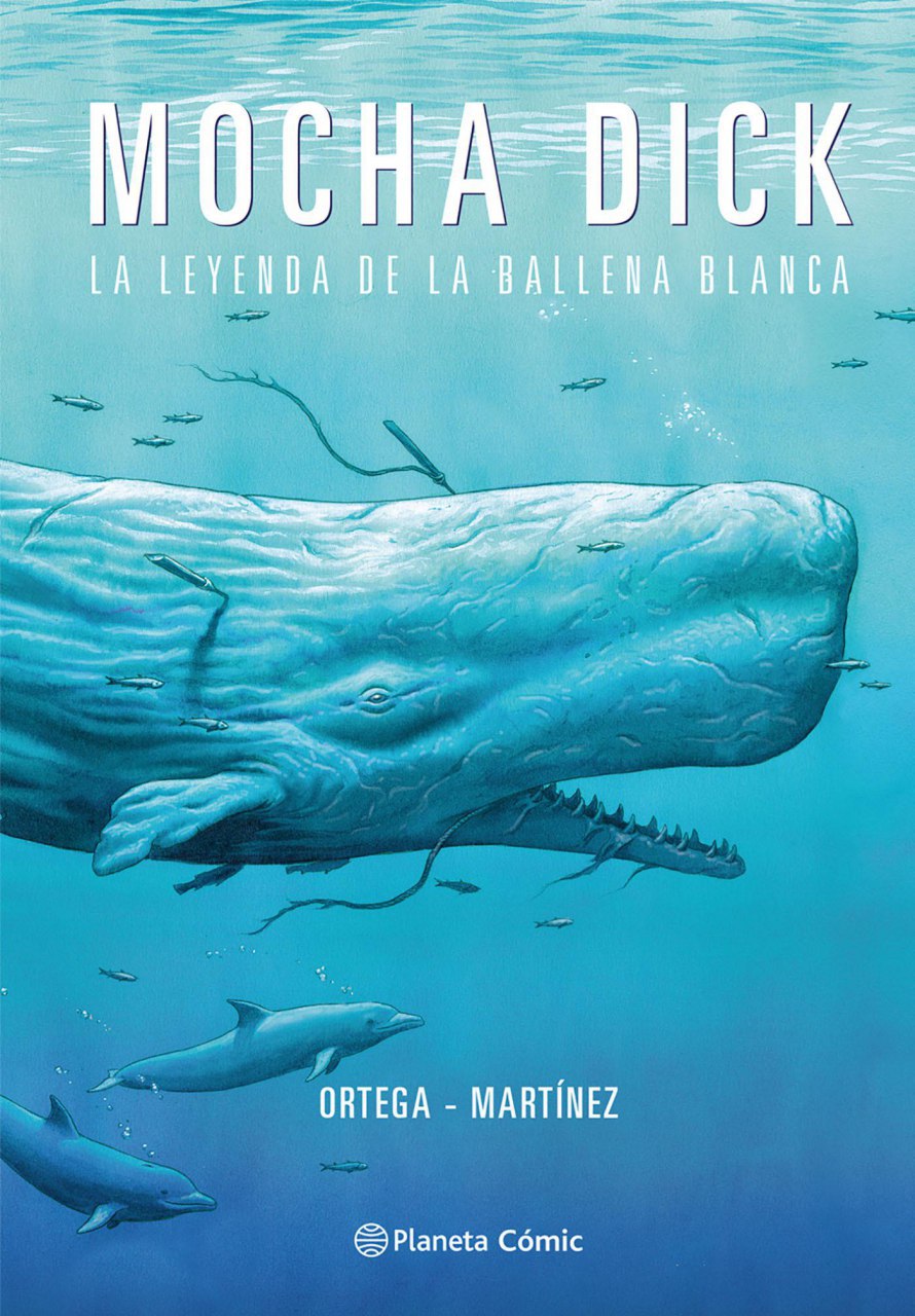 Portada ampliada de MOCHA DICK LA LEYENDA DE LA BALLENA BLANCA