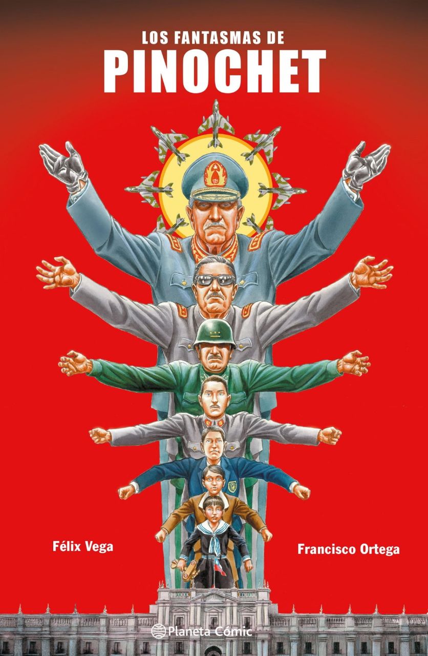 Portada ampliada de LOS FANTASMAS DE PINOCHET